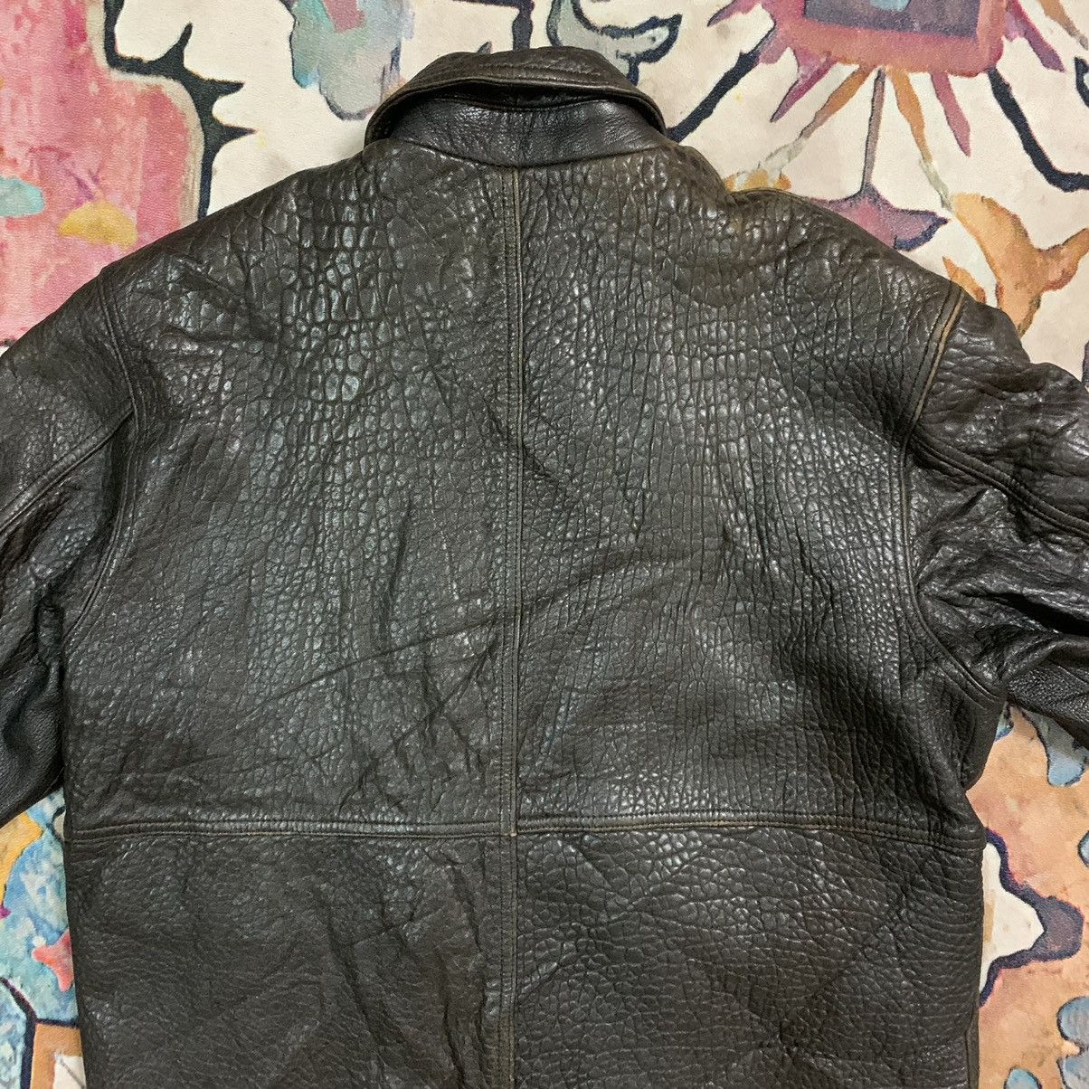 Genuine Leather × Japanese Brand Vintage Japanese Lambsheep Skin Leather Jacket Size US M / EU 48-50 / 2 - 8 Thumbnail