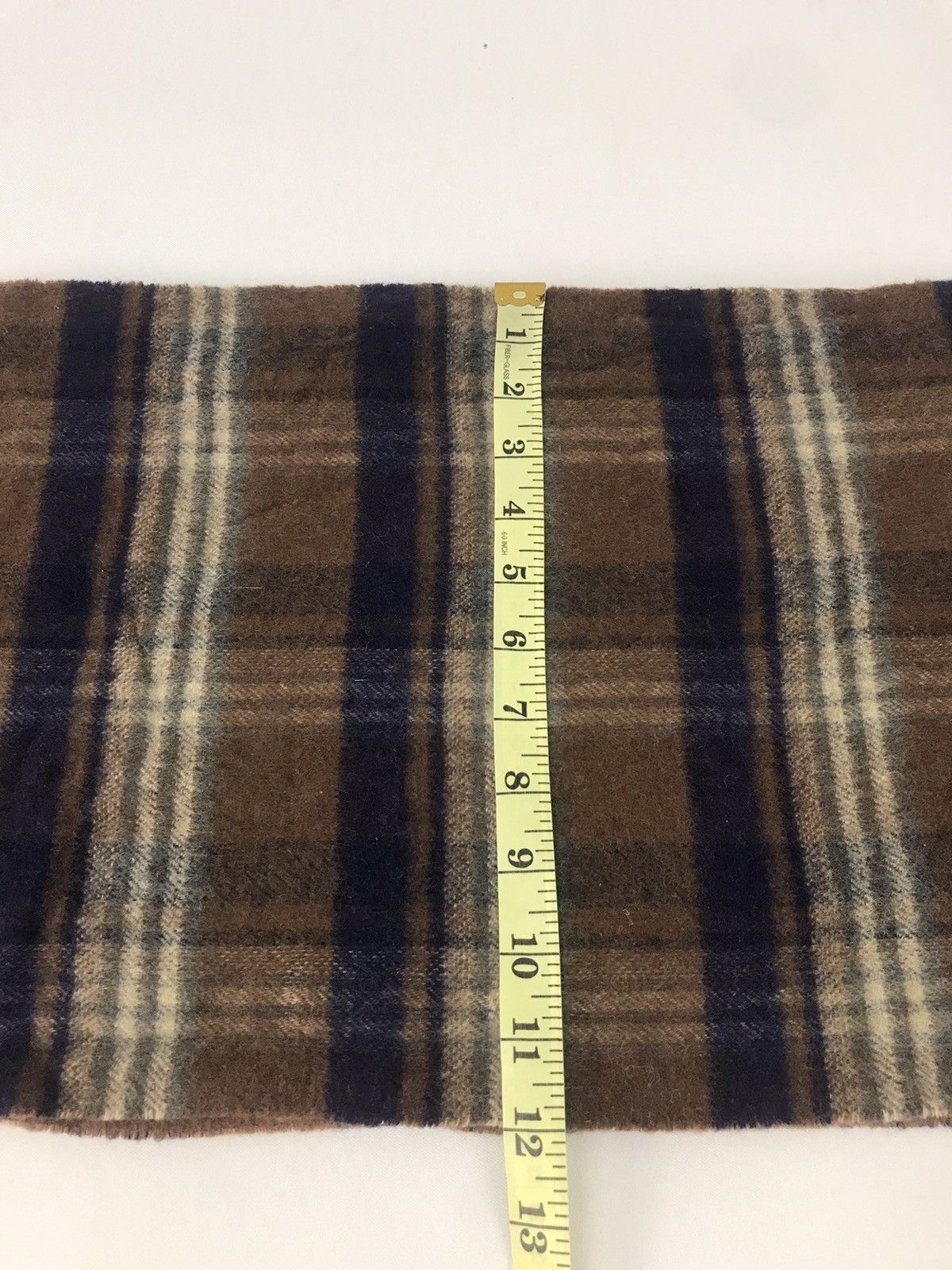 Mila Schon × Other Vintage Mila Schön Plaid Checked Muffler Scarf Luxury Size ONE SIZE - 6 Thumbnail