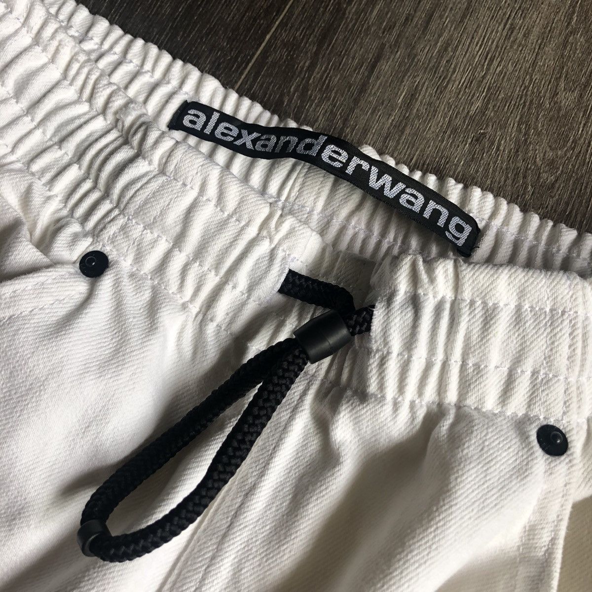 Alexander Wang Alexander Wang Denim Side Logo Tape Track Pants Size Small Size 30" / US 8 / IT 44 - 6 Thumbnail