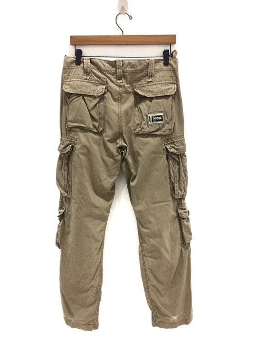 Japanese Brand Surplus Tactical Double Pocket Trousers Cargo Pant Size US 32 / EU 48 - 3 Thumbnail