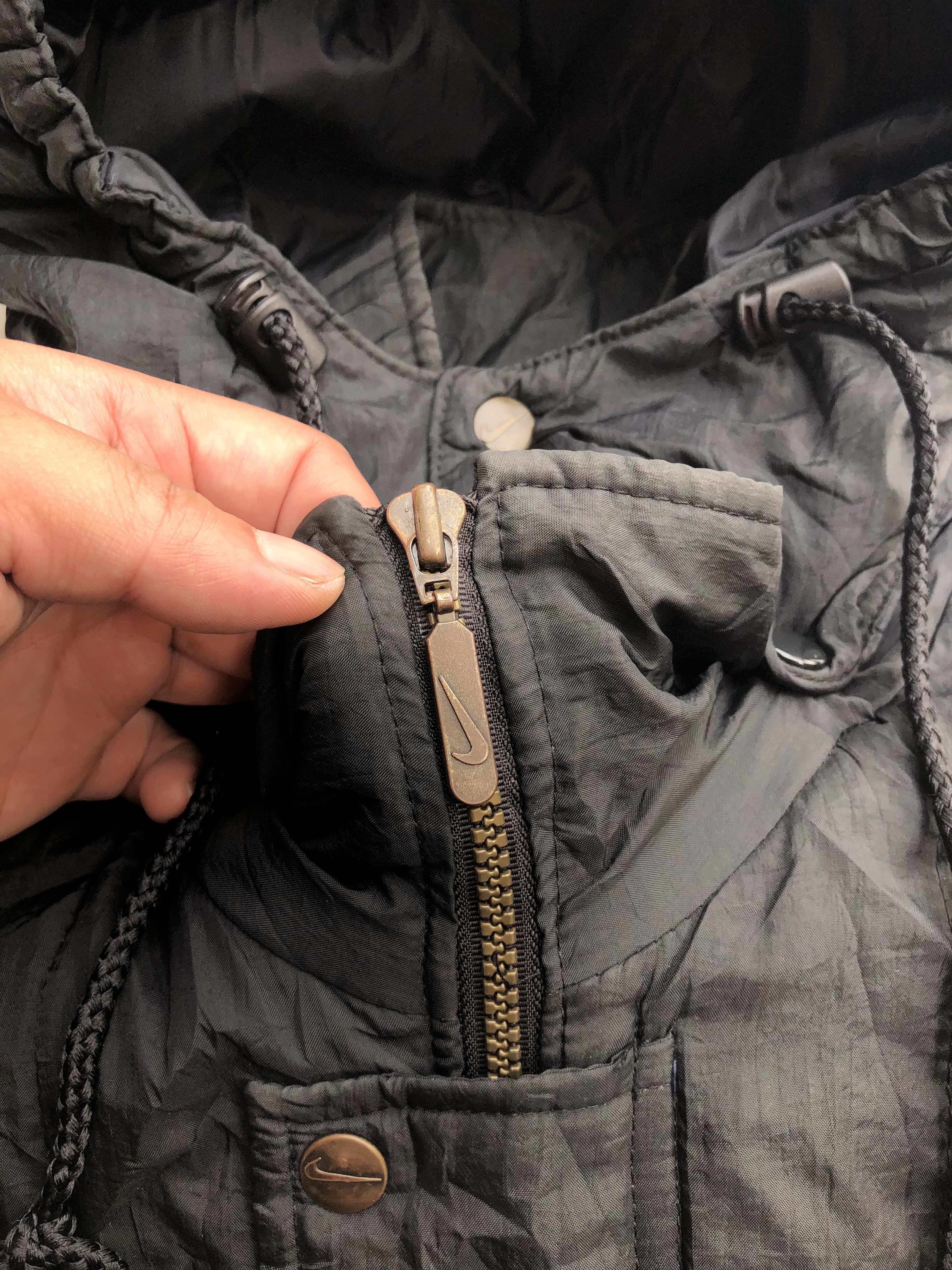 Nike RARE🔥VINTAGE 90’S NIKE TRIPLE SWOOSH LIGHT PUFFER JACKET Size US XXL / EU 58 / 5 - 9 Thumbnail