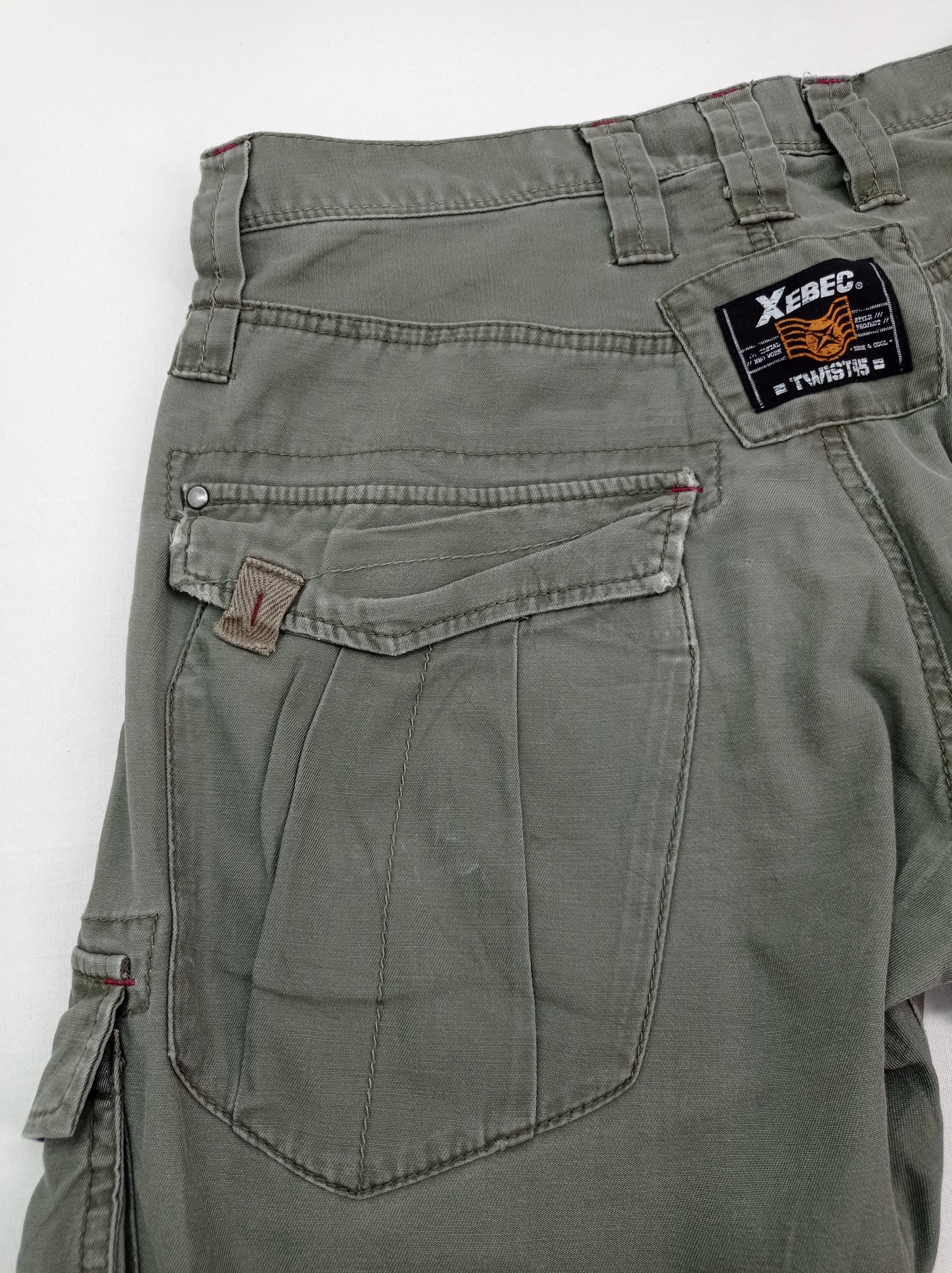 Japanese Brand Xebec Twist 45 Multi Pocket Jogger Pants Size US 32 / EU 48 - 10 Thumbnail