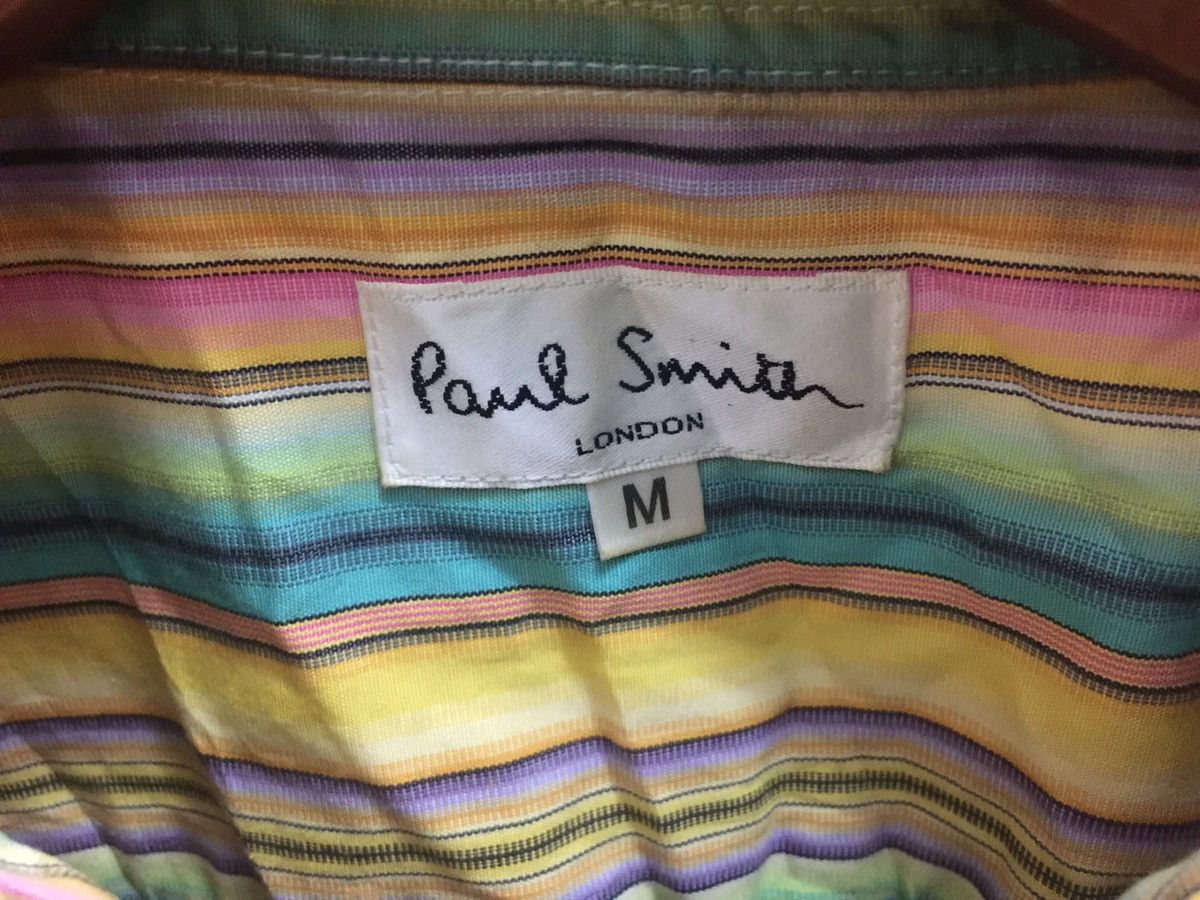 Paul Smith × R.Newbold Paul Smith London Ebow Striped Shirt in Multi Size US M / EU 48-50 / 2 - 3 Thumbnail