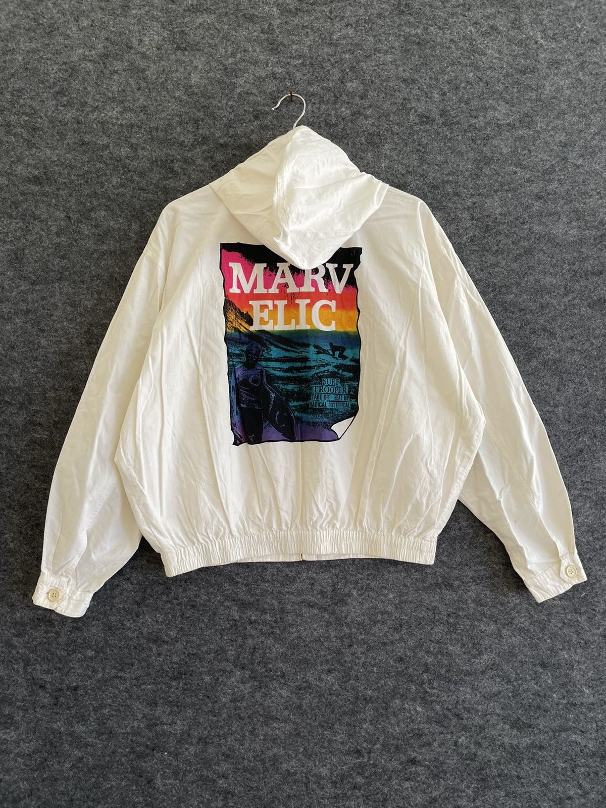 Japanese Brand × Vintage VINTAGE MARV ELIC SURF JACKET Size US L / EU 52-54 / 3 - 1 Thumbnail