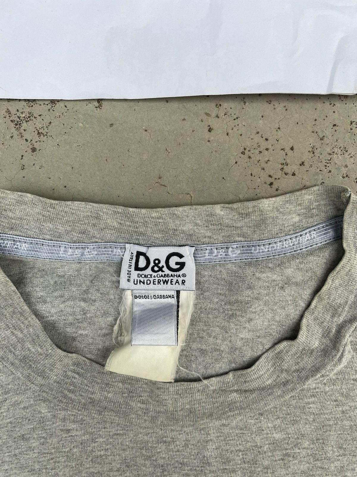 Dolce & Gabbana D&G UNDERWEAR TEE Size US M / EU 48-50 / 2 - 5 Thumbnail