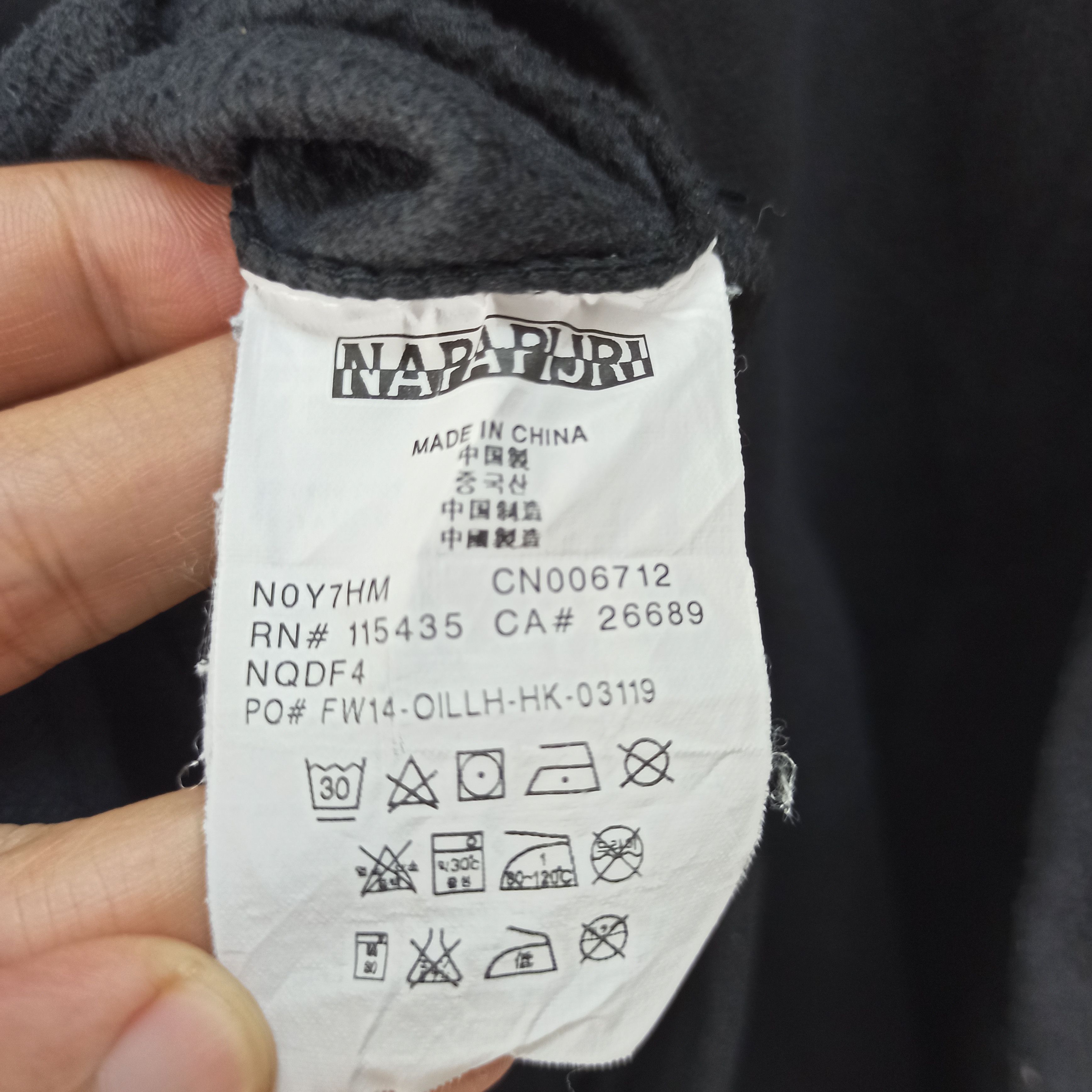 Napapijri Vintage Napapijri Fleece jacket outerwear Size US L / EU 52-54 / 3 - 8 Thumbnail