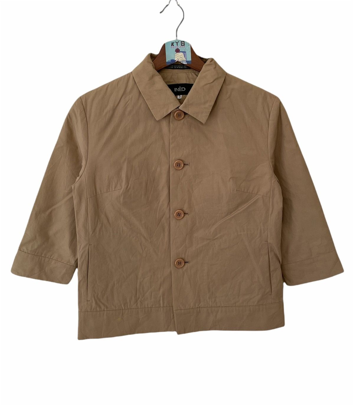 Japanese Brand × Vintage INED JACKET SHIRT Size US M / EU 48-50 / 2 - 1 Thumbnail