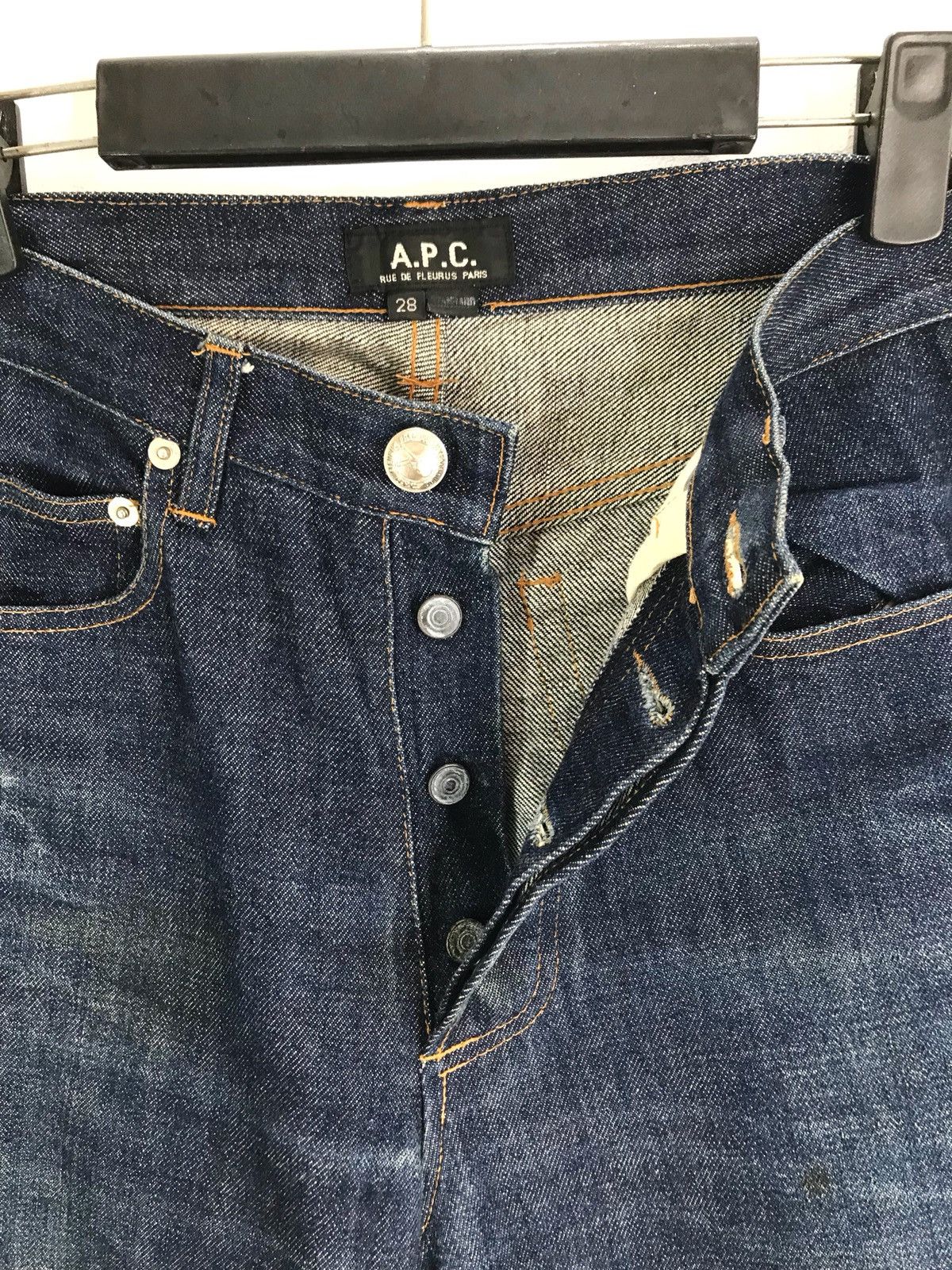 A.P.C. Vintage A.P.C Selvedge Denim Jeans Size US 28 / EU 44 - 10 Thumbnail