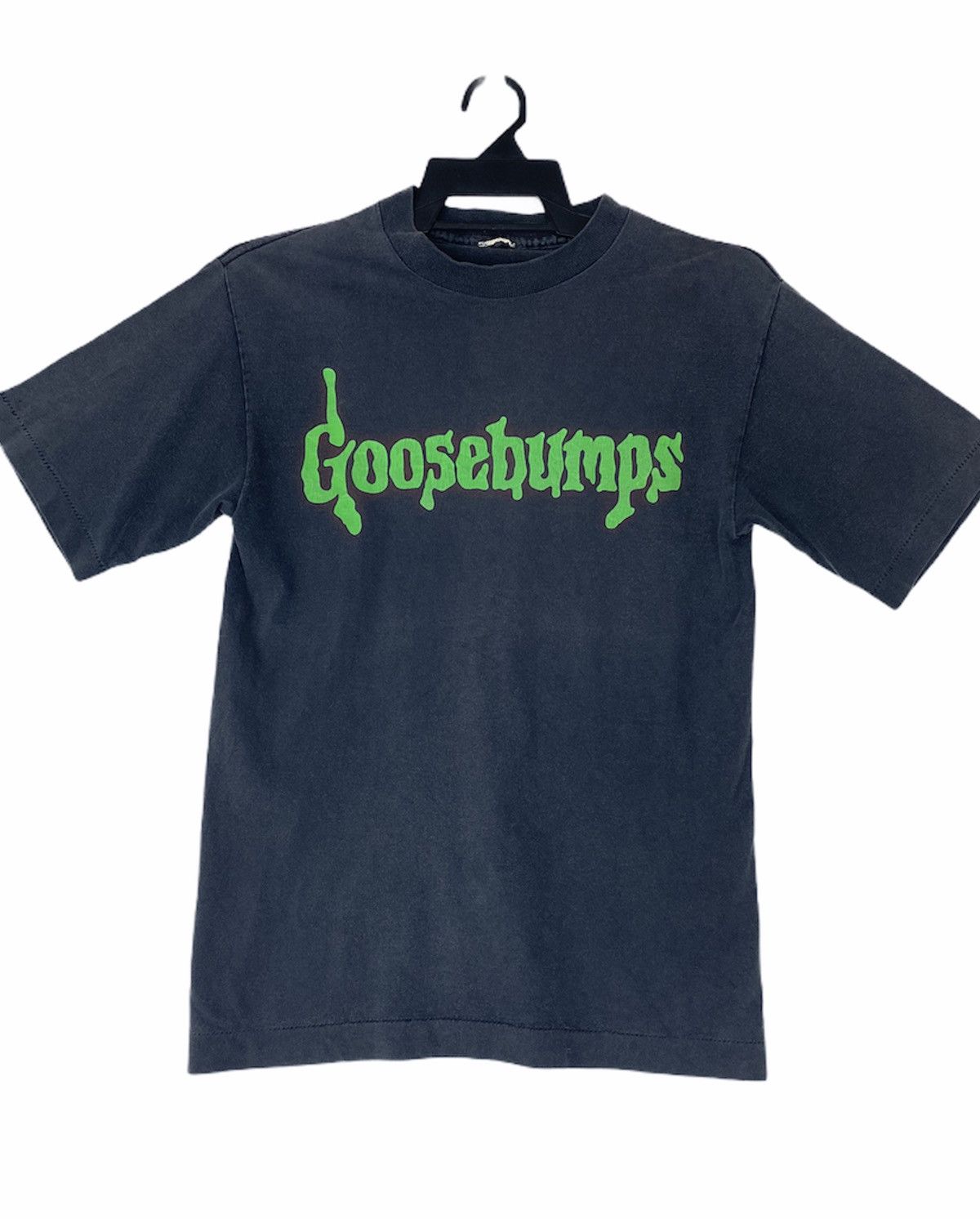 image of Anima x Vintage Goosebumps Horror in Black, Men's (Size Small)