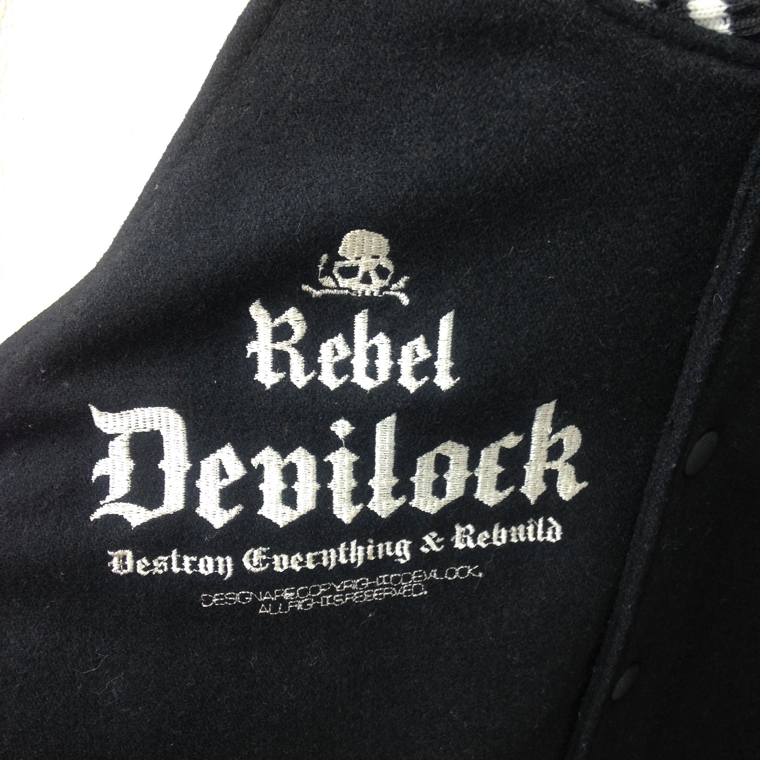 Devilock × Vintage Devilock Anti Power Rebel Leather Sleeve Size US M / EU 48-50 / 2 - 5 Thumbnail