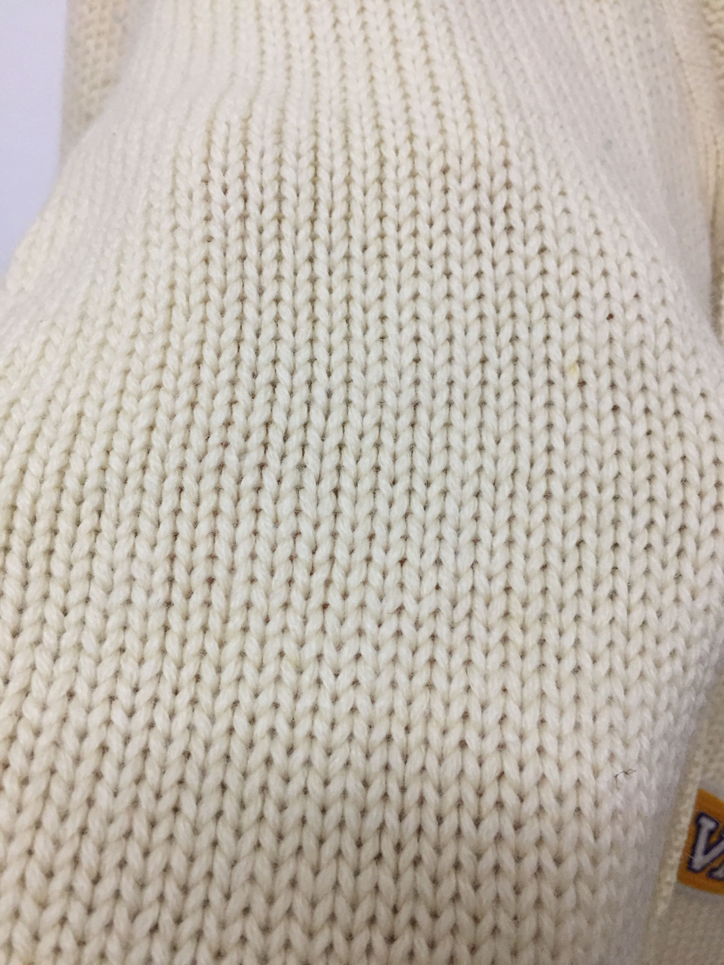 Japanese Brand × Van Vintage VAN JAC VanGuard Lion patch cable knit 100% wool Size US L / EU 52-54 / 3 - 7 Thumbnail