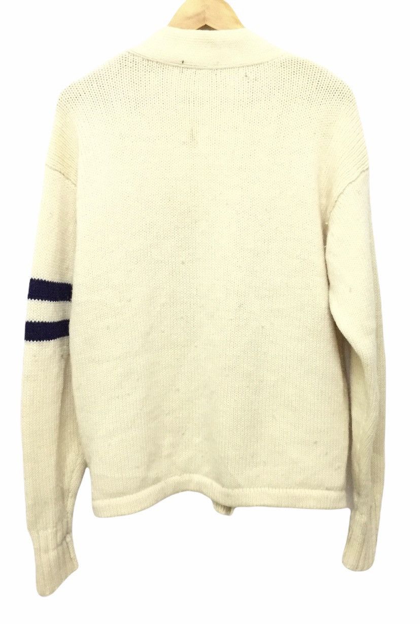 Japanese Brand × Van Vintage VAN JAC VanGuard Lion patch cable knit 100% wool Size US L / EU 52-54 / 3 - 8 Thumbnail