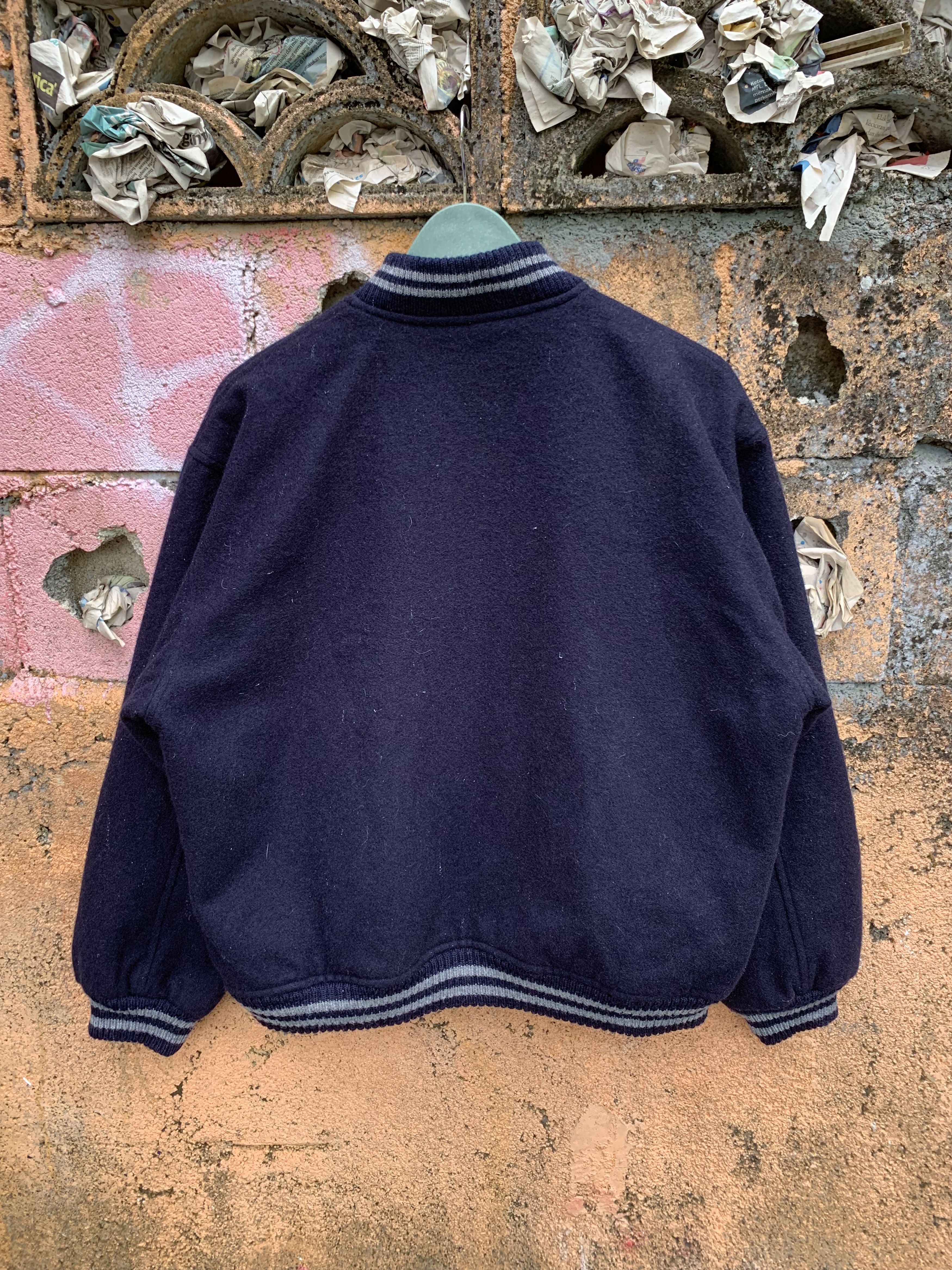 Vintage Vintage Troy Bros Wool Varsity Jacket Size US M / EU 48-50 / 2 - 3 Thumbnail