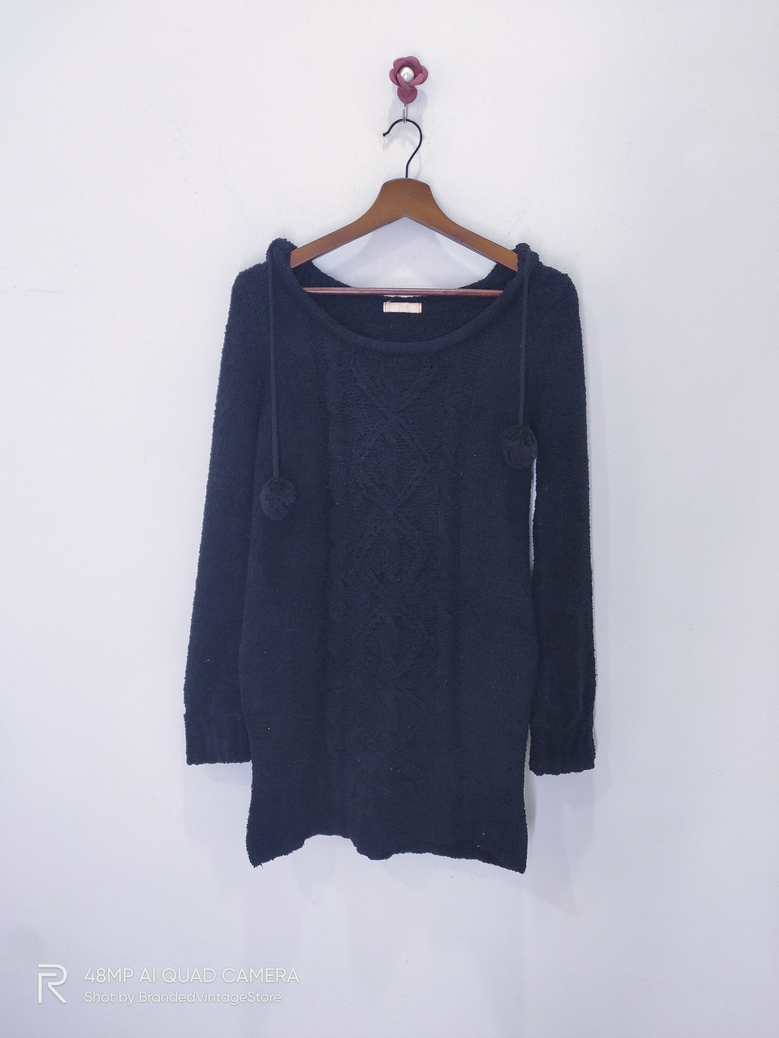 Japanese Brand × Karen Walker × Mighty Healthy HEALTHYKAREN Pullover Crystal Blink Tunic Parka Hood Jacket Size M / US 6-8 / IT 42-44 - 1 Thumbnail
