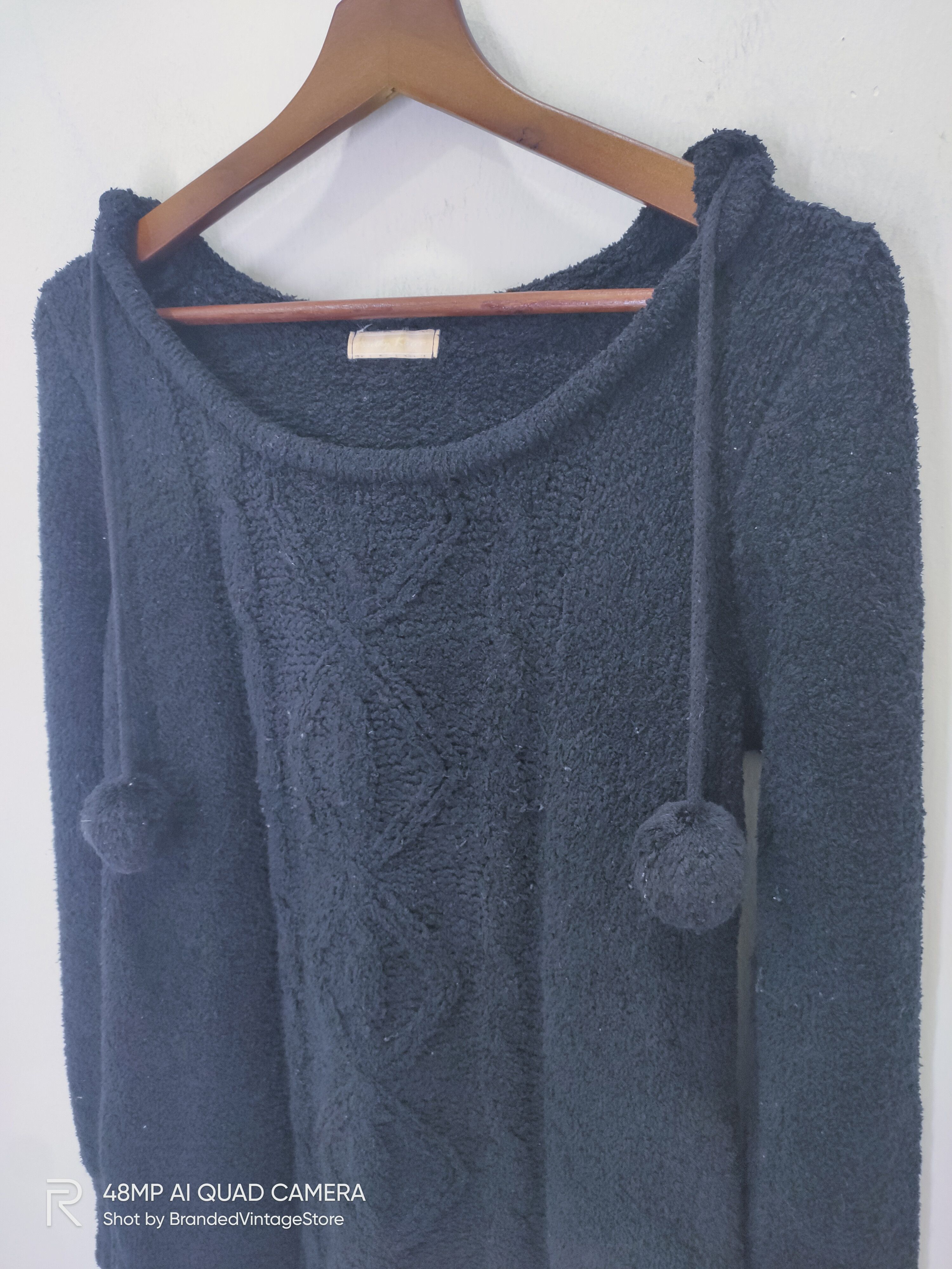 Japanese Brand × Karen Walker × Mighty Healthy HEALTHYKAREN Pullover Crystal Blink Tunic Parka Hood Jacket Size M / US 6-8 / IT 42-44 - 5 Thumbnail