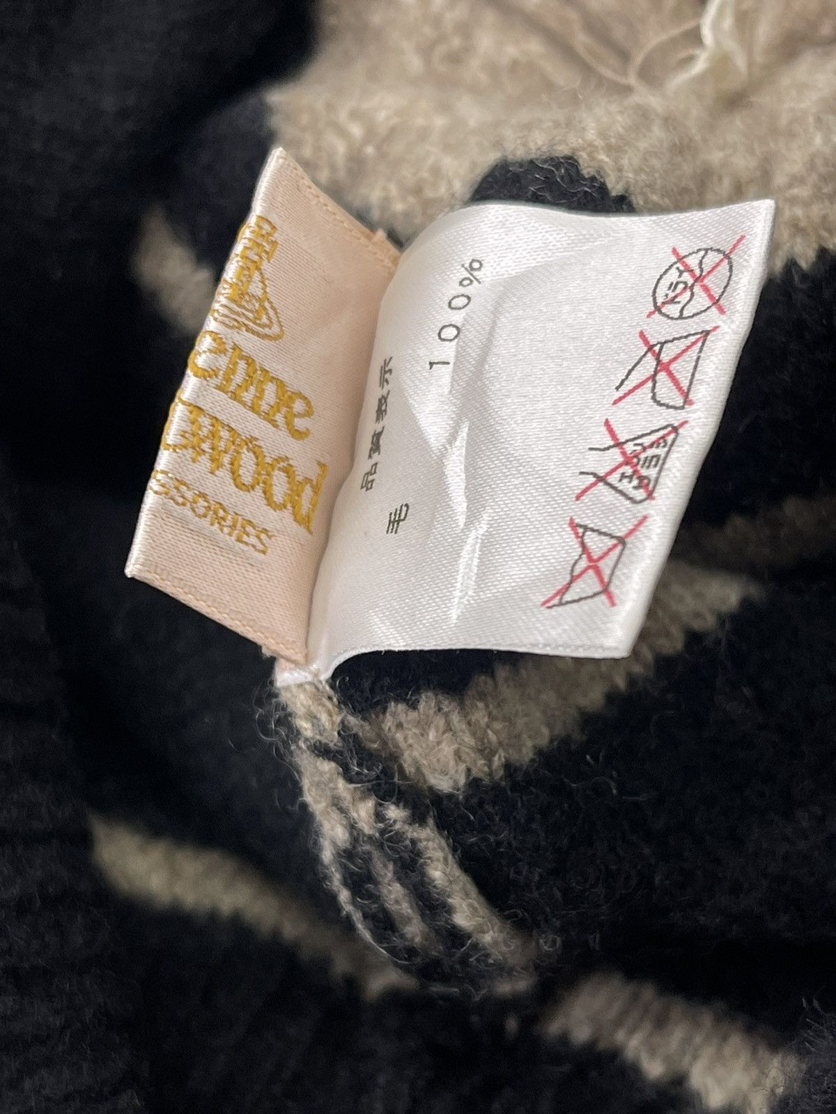 Vivienne Westwood Vivienne Westwood Big Logo Beanie Size ONE SIZE - 5 Thumbnail