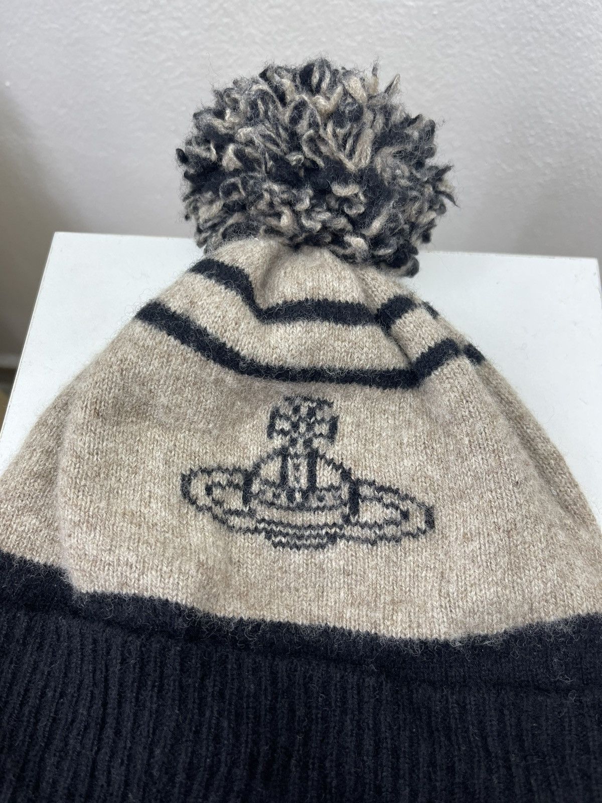 Vivienne Westwood Vivienne Westwood Big Logo Beanie Size ONE SIZE - 3 Thumbnail
