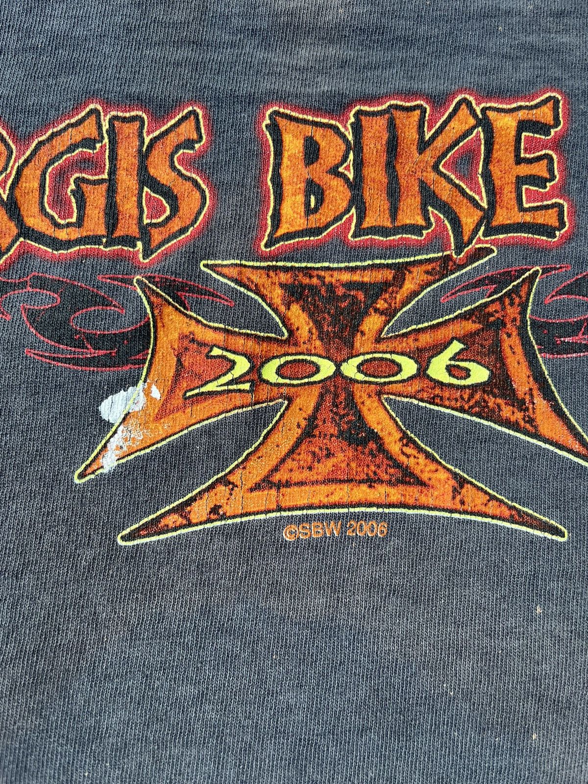 Harley Davidson × Vintage Custom Harley Davidson T-Shirt Distressed Sun Faded 2006 Size US XL / EU 56 / 4 - 10 Thumbnail