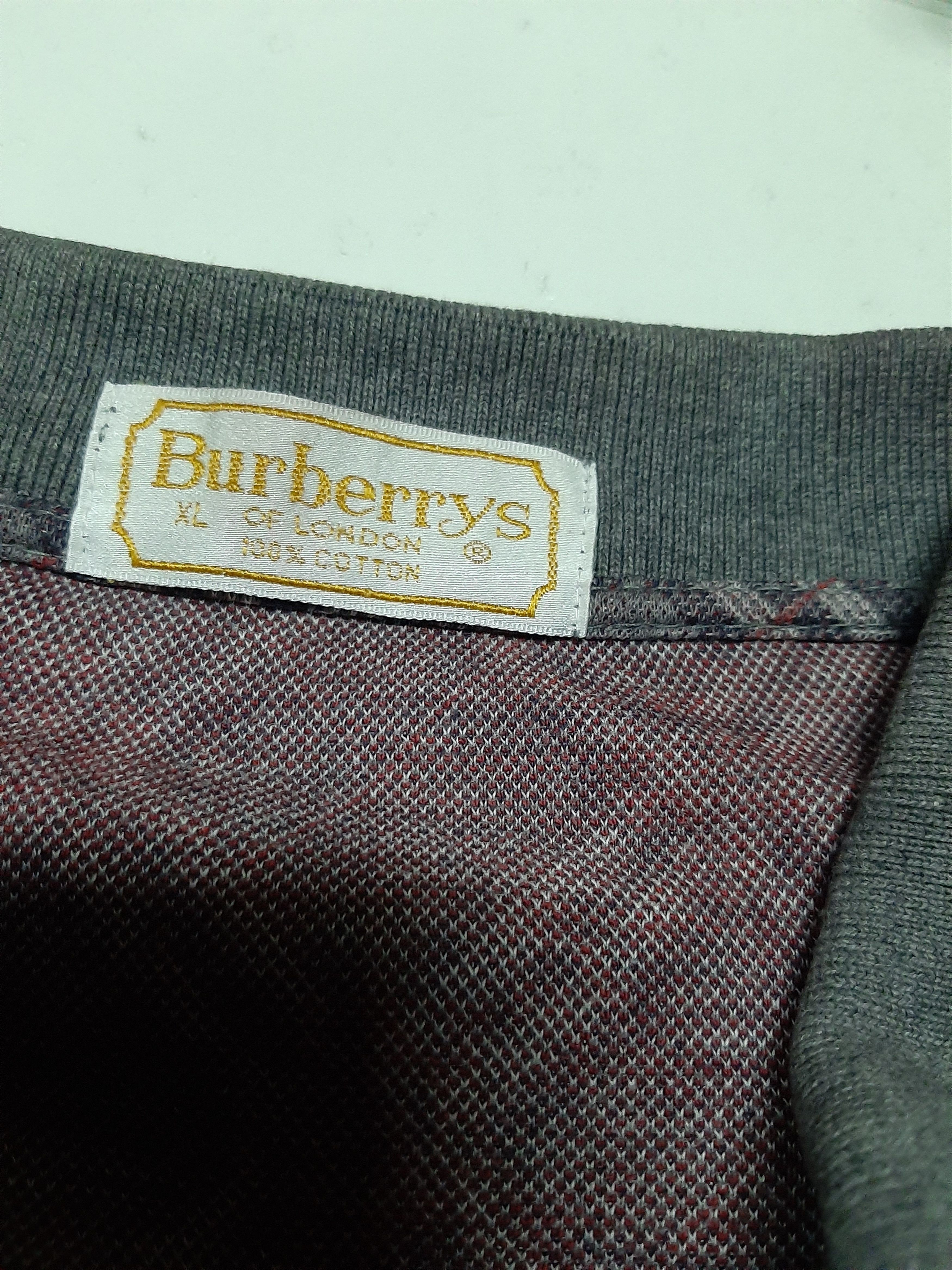 Burberry × Vintage VTG SINGLE STICH BURBERRYS NOVA CHEK LONG SLEEVE FOR GIRLLL Size M / US 6-8 / IT 42-44 - 5 Thumbnail