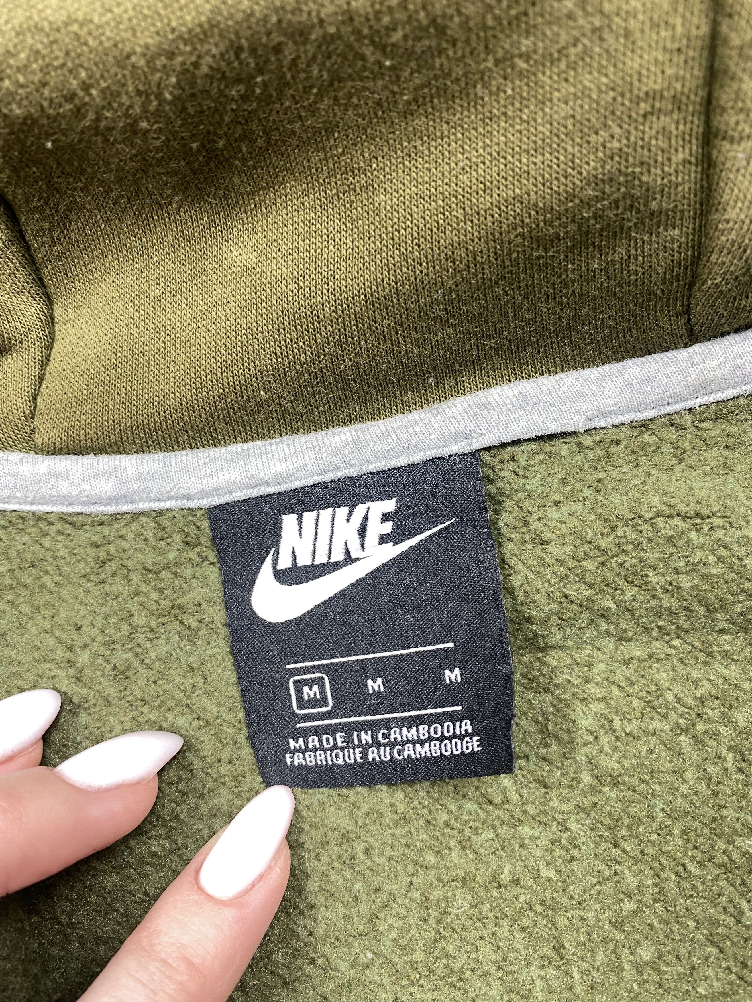 Nike Nike Mens Nylon + Cotton Hoodie Y2K Drill Size US M / EU 48-50 / 2 - 7 Thumbnail