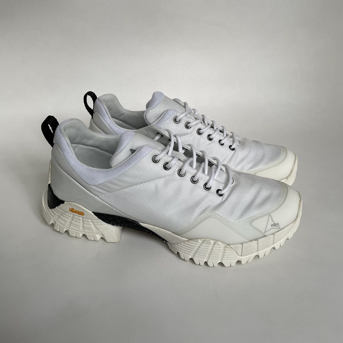 image of Roa S/s 19 White ‘Oblique’ Sneakers, Men's
