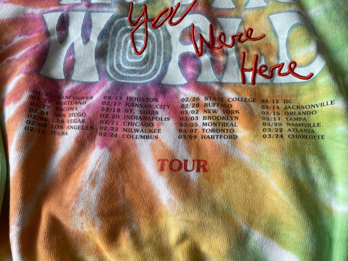 Travis Scott Medium Rainbow Tour Astroworld Festival Tie Dye Hoodie Tee Size US M / EU 48-50 / 2 - 8 Thumbnail