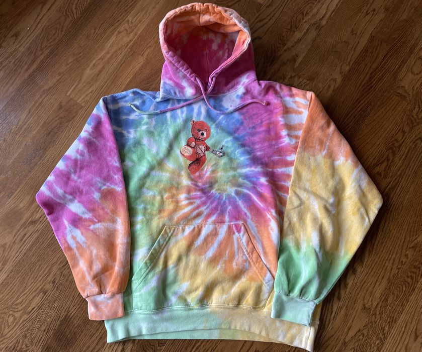 Astroworld discount rainbow hoodie