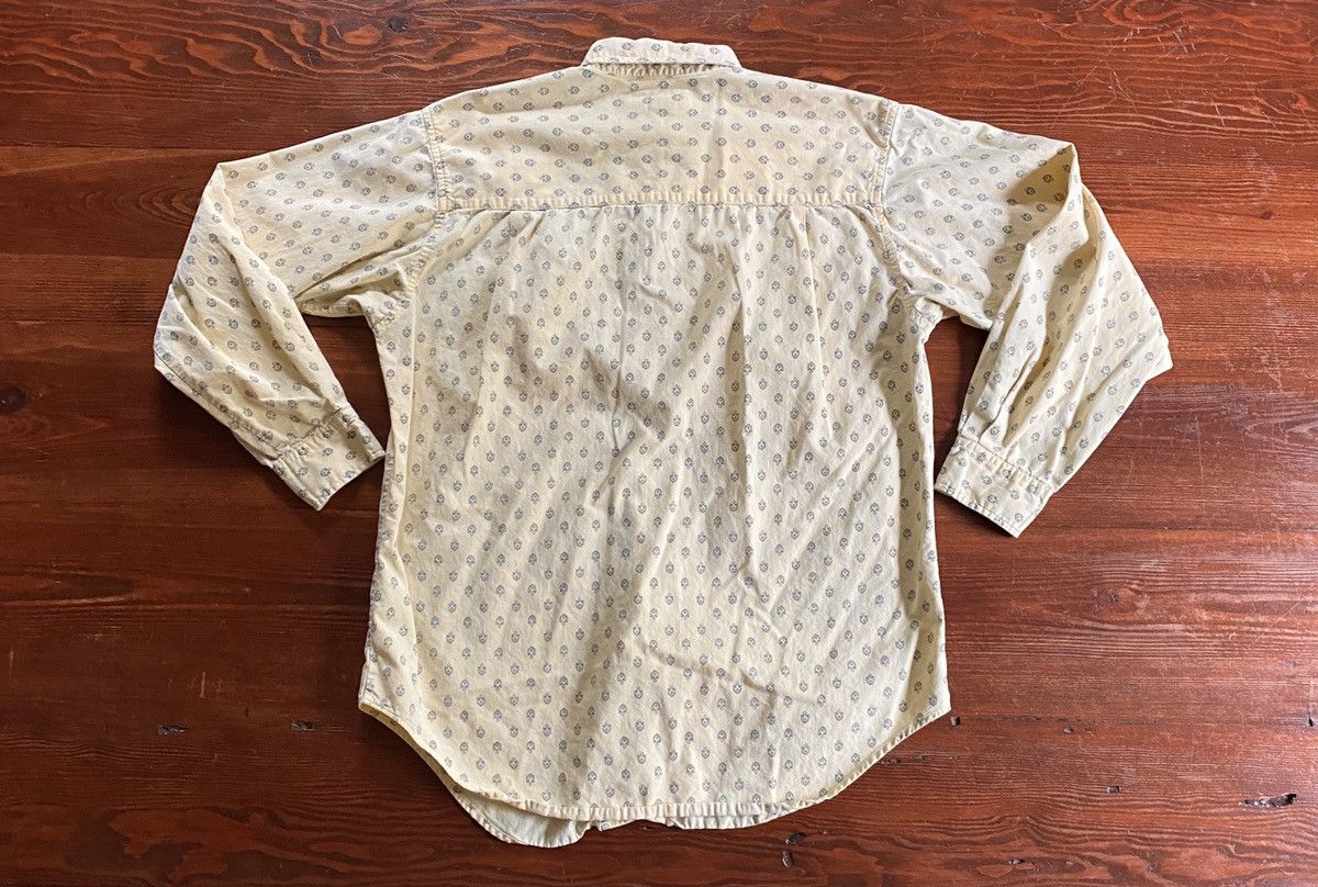 Gap Vintage 80’s Gap Shields All Over Long Sleeve Button Up Size US M / EU 48-50 / 2 - 12 Thumbnail