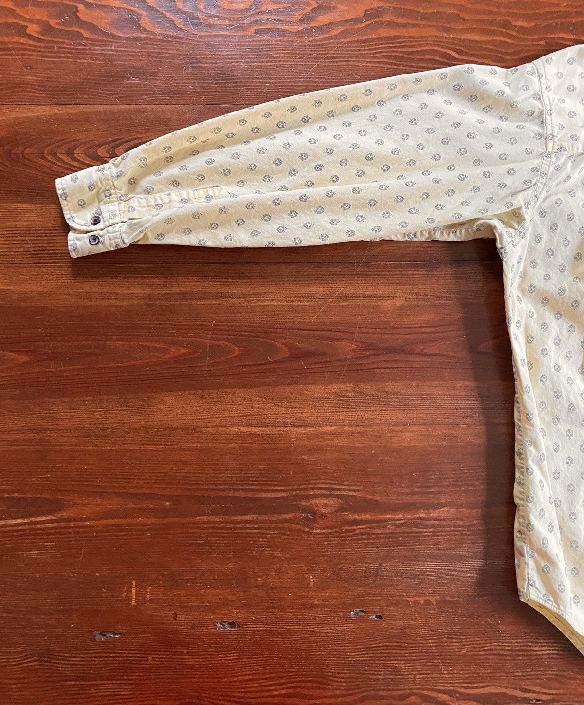 Gap Vintage 80’s Gap Shields All Over Long Sleeve Button Up Size US M / EU 48-50 / 2 - 14 Thumbnail