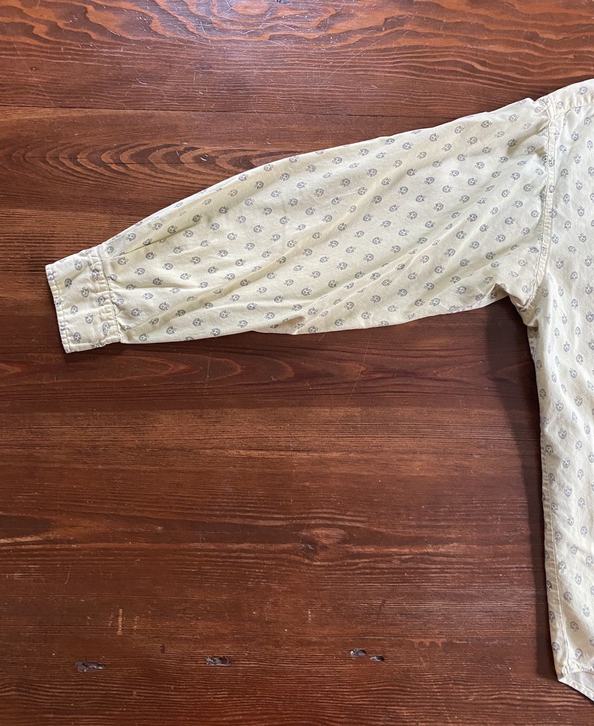 Gap Vintage 80’s Gap Shields All Over Long Sleeve Button Up Size US M / EU 48-50 / 2 - 11 Thumbnail