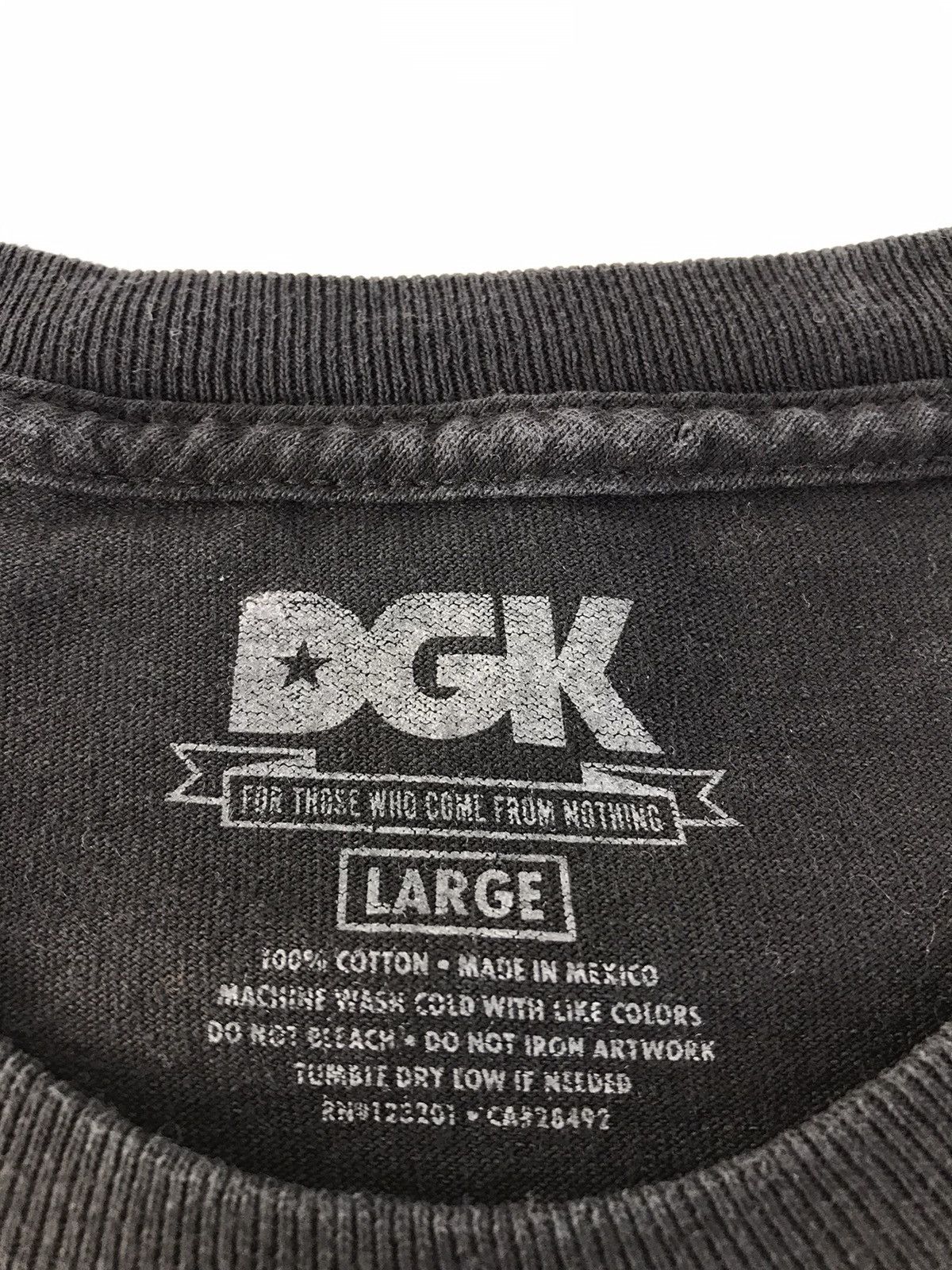 DGK Dgk-For Those Who Come From Nothing T-Shirt Size US L / EU 52-54 / 3 - 5 Thumbnail