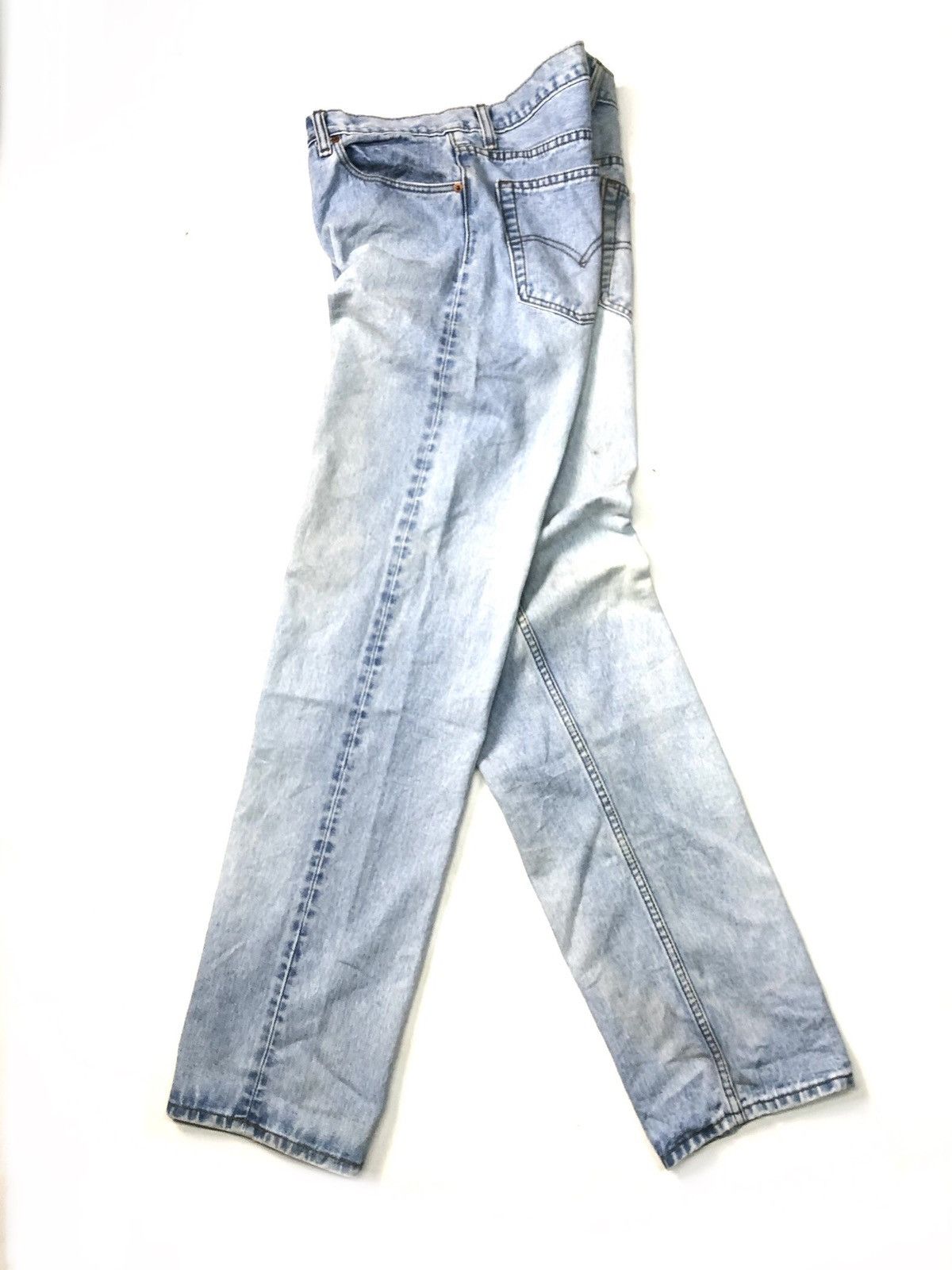 Levi's × Vintage VINTAGE 1993 LEVI’S 501 BLUE WASH DISTRESSED DENIM USA 🇺🇸 Size US 33 - 2 Thumbnail