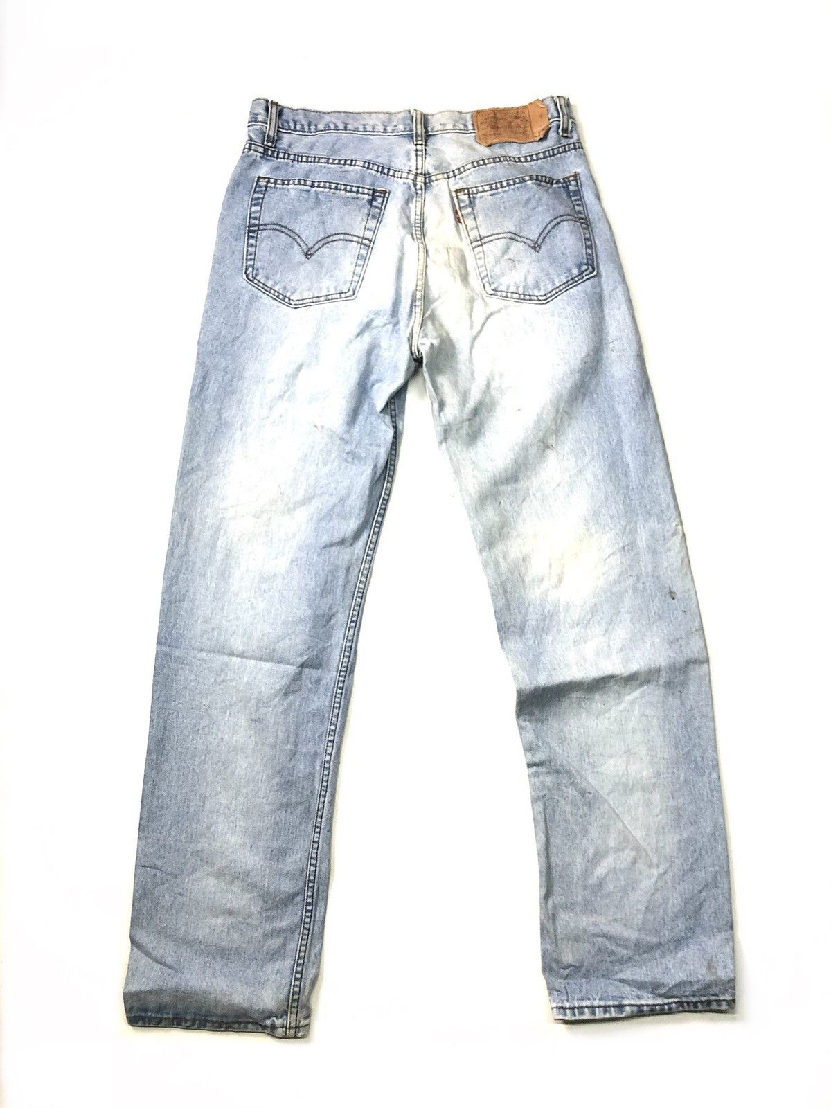 Levi's × Vintage VINTAGE 1993 LEVI’S 501 BLUE WASH DISTRESSED DENIM USA 🇺🇸 Size US 33 - 9 Thumbnail