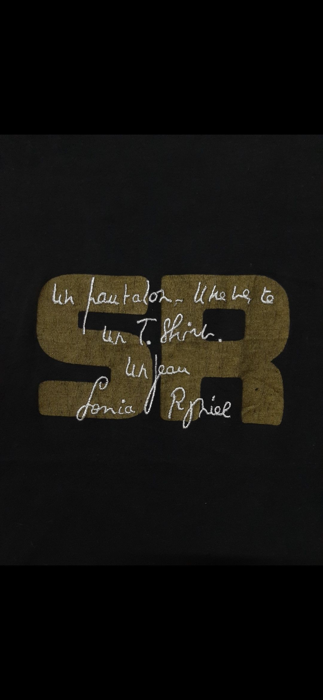 Designer × Sonia Rykiel SONIA RYKIEL FRENCH FASHION DESIGNER TSHIRT.. Size US M / EU 48-50 / 2 - 2 Thumbnail