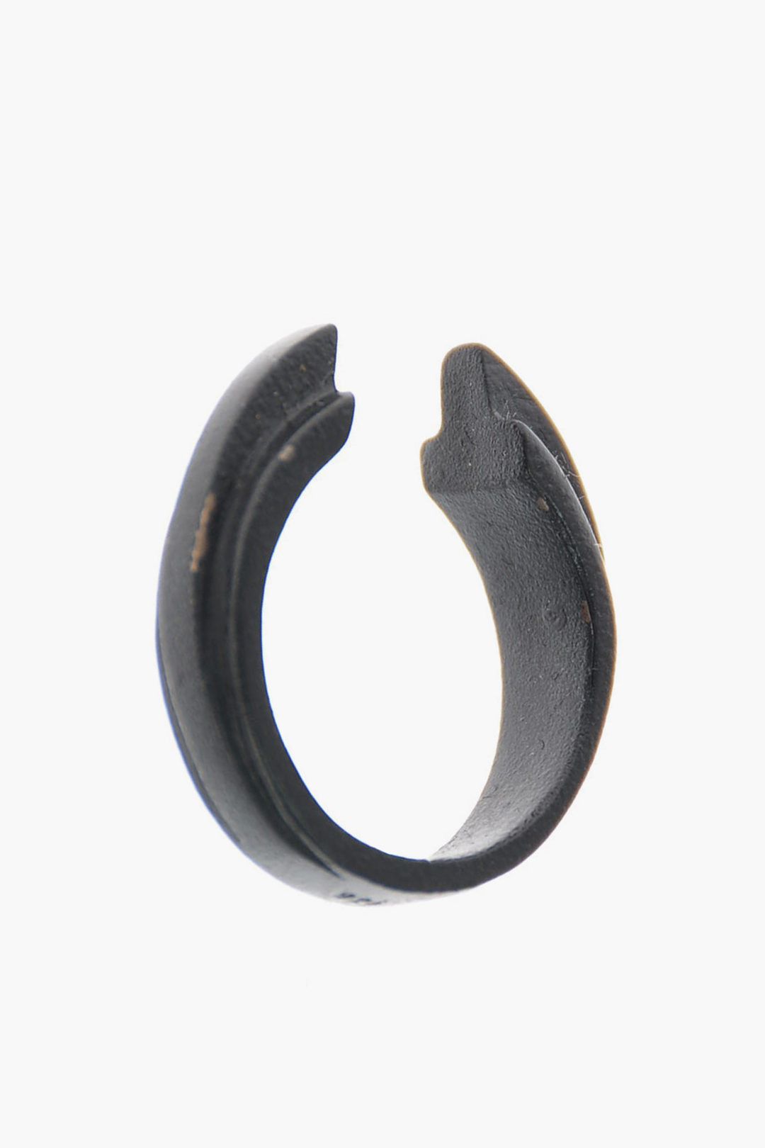 Ann Demeulemeester Ring in Black in 5mm Size Size ONE SIZE - 2 Thumbnail