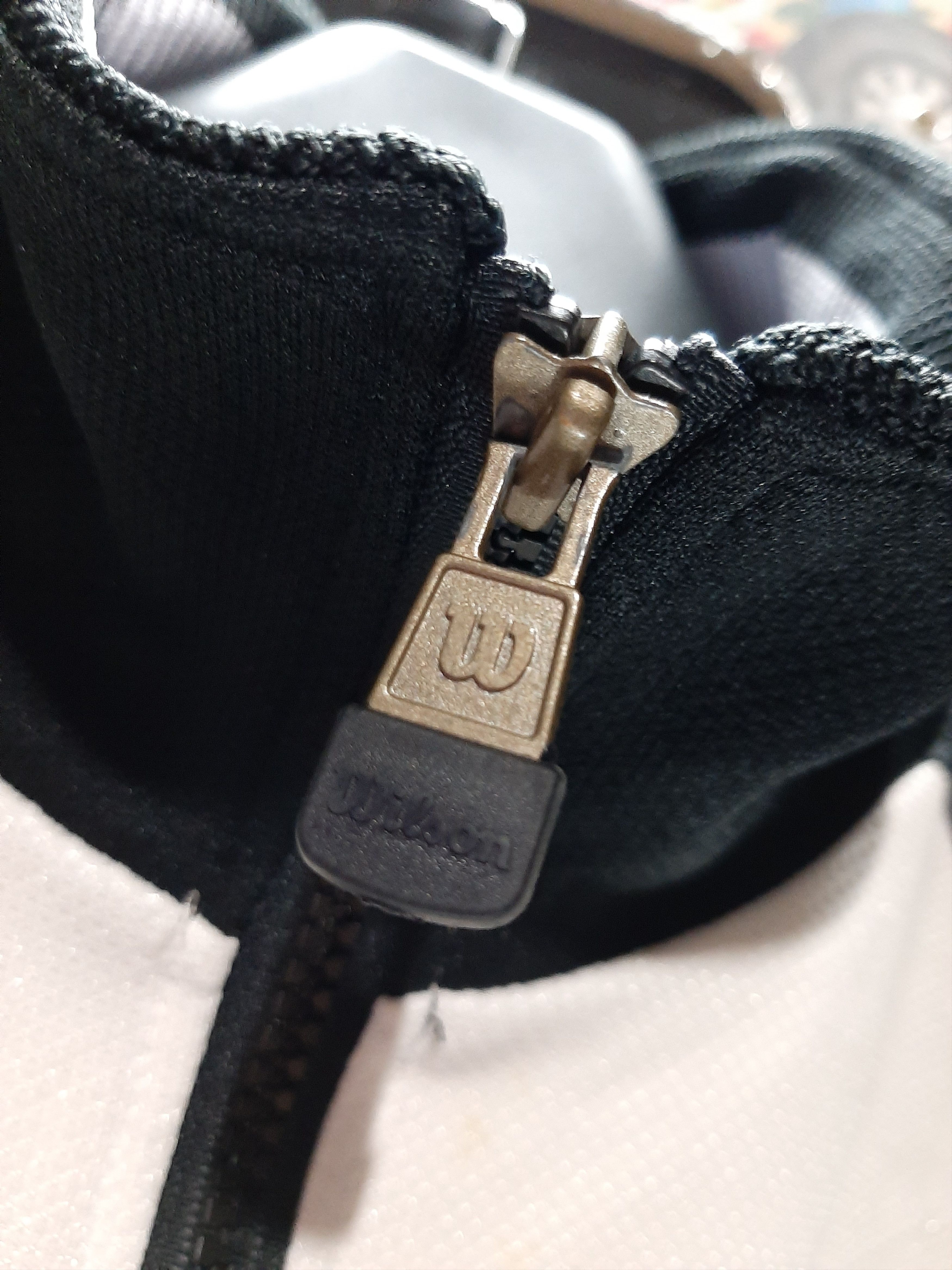 Vintage × Wilson VINTAGE TEAM WILSON USA SWEATER ZIPPER Size US L / EU 52-54 / 3 - 8 Thumbnail