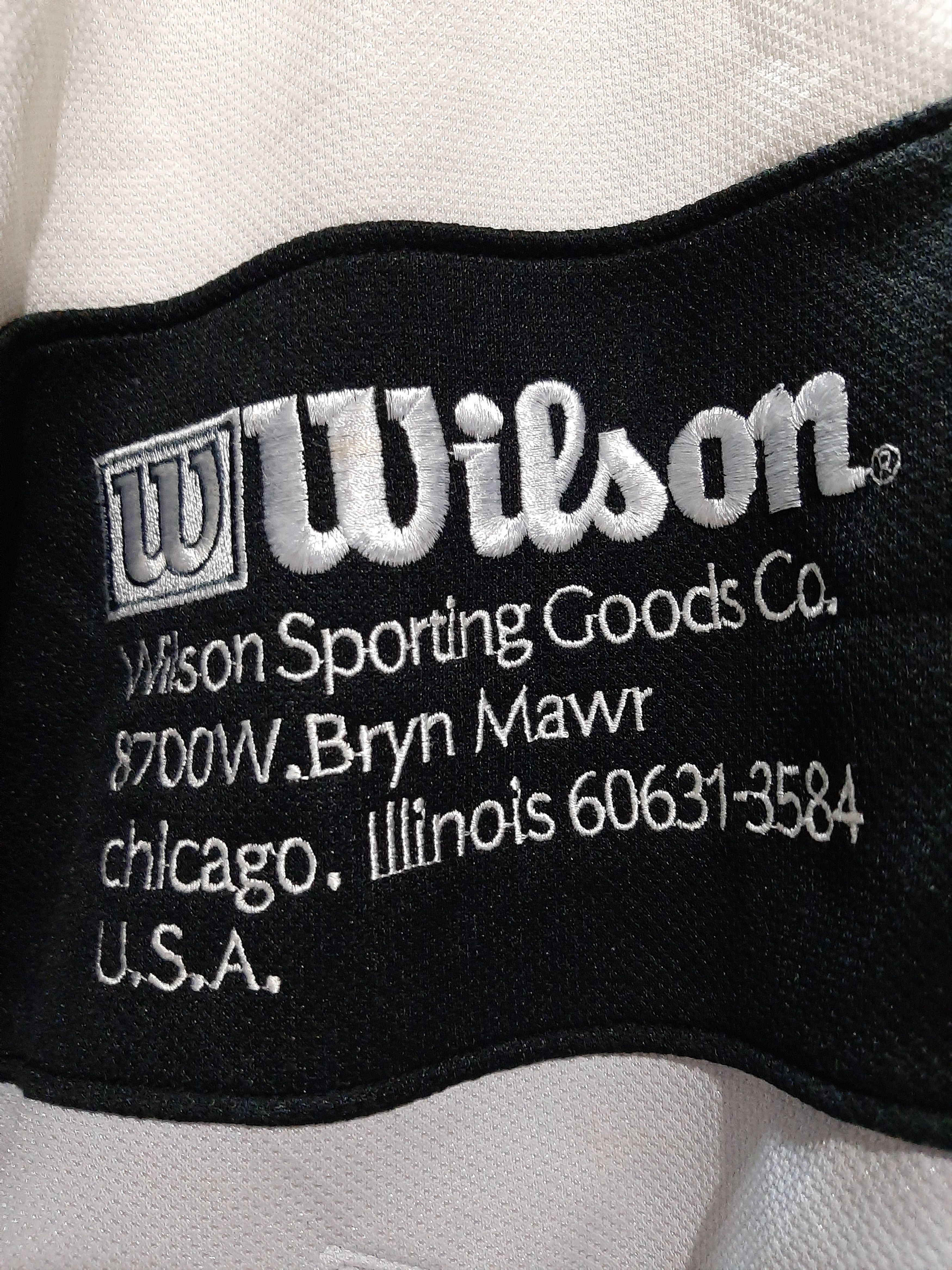 Vintage × Wilson VINTAGE TEAM WILSON USA SWEATER ZIPPER Size US L / EU 52-54 / 3 - 3 Thumbnail