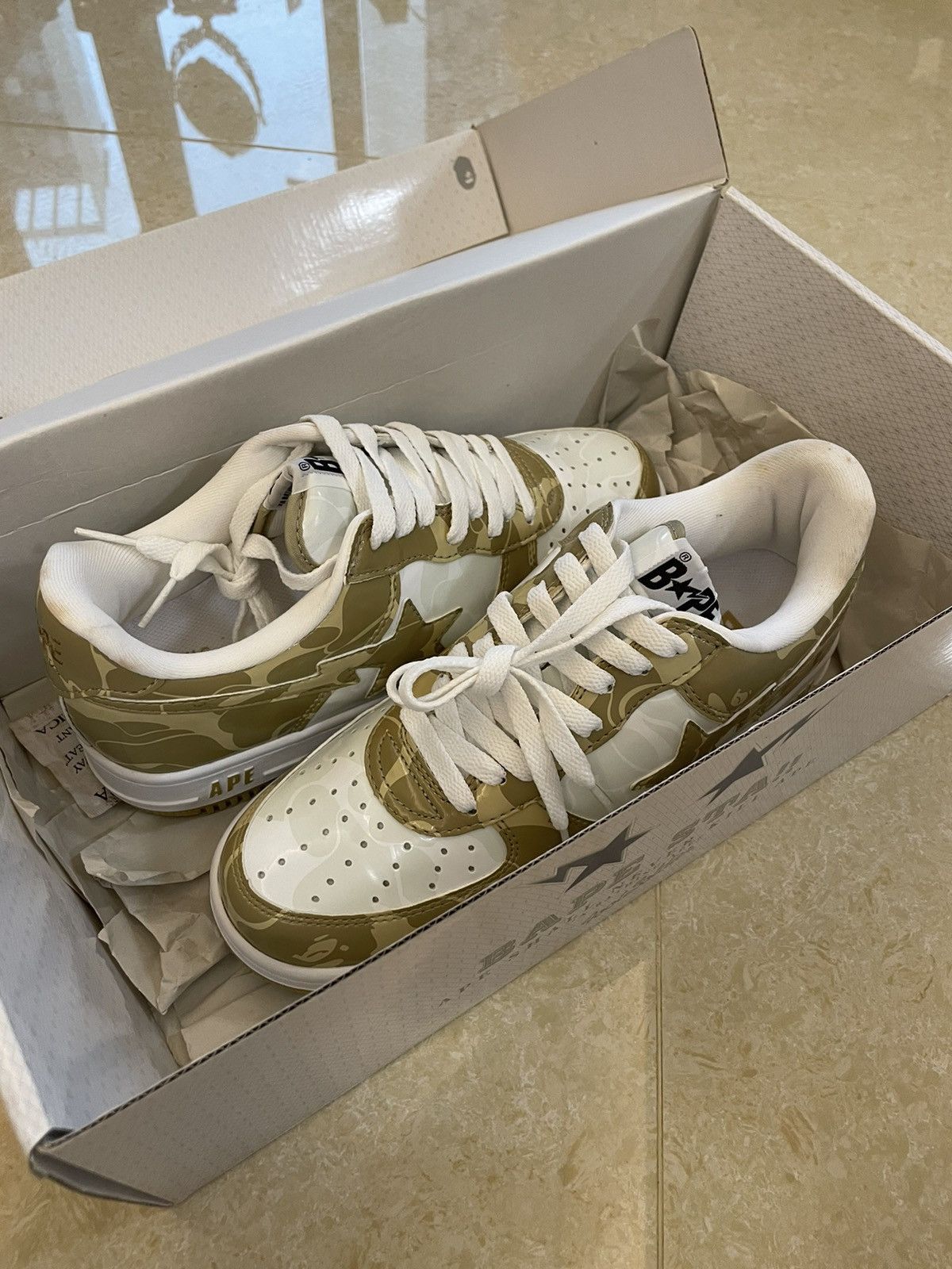 Bape Bapesta OG Camo 40.5 Size US 7.5 / EU 40-41 - 11 Thumbnail