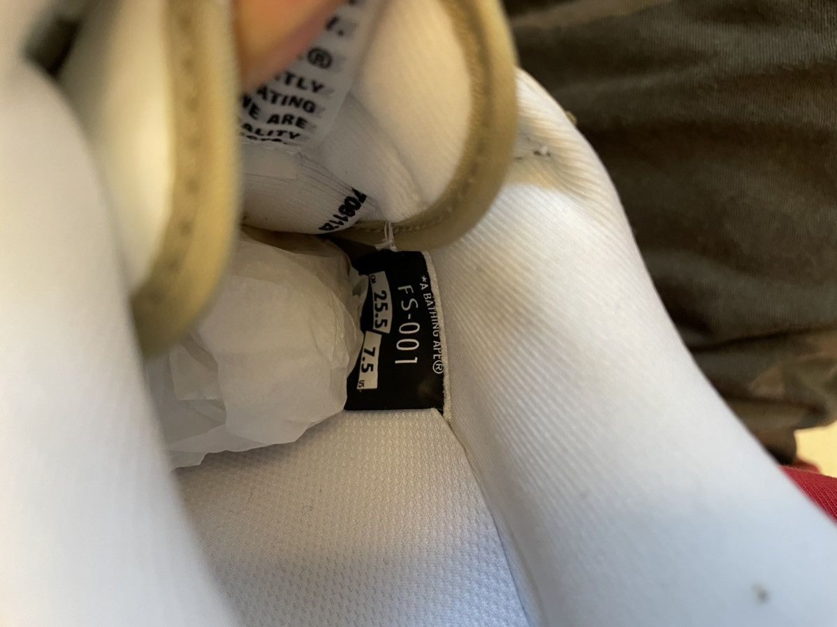 Bape Bapesta OG Camo 40.5 Size US 7.5 / EU 40-41 - 7 Thumbnail
