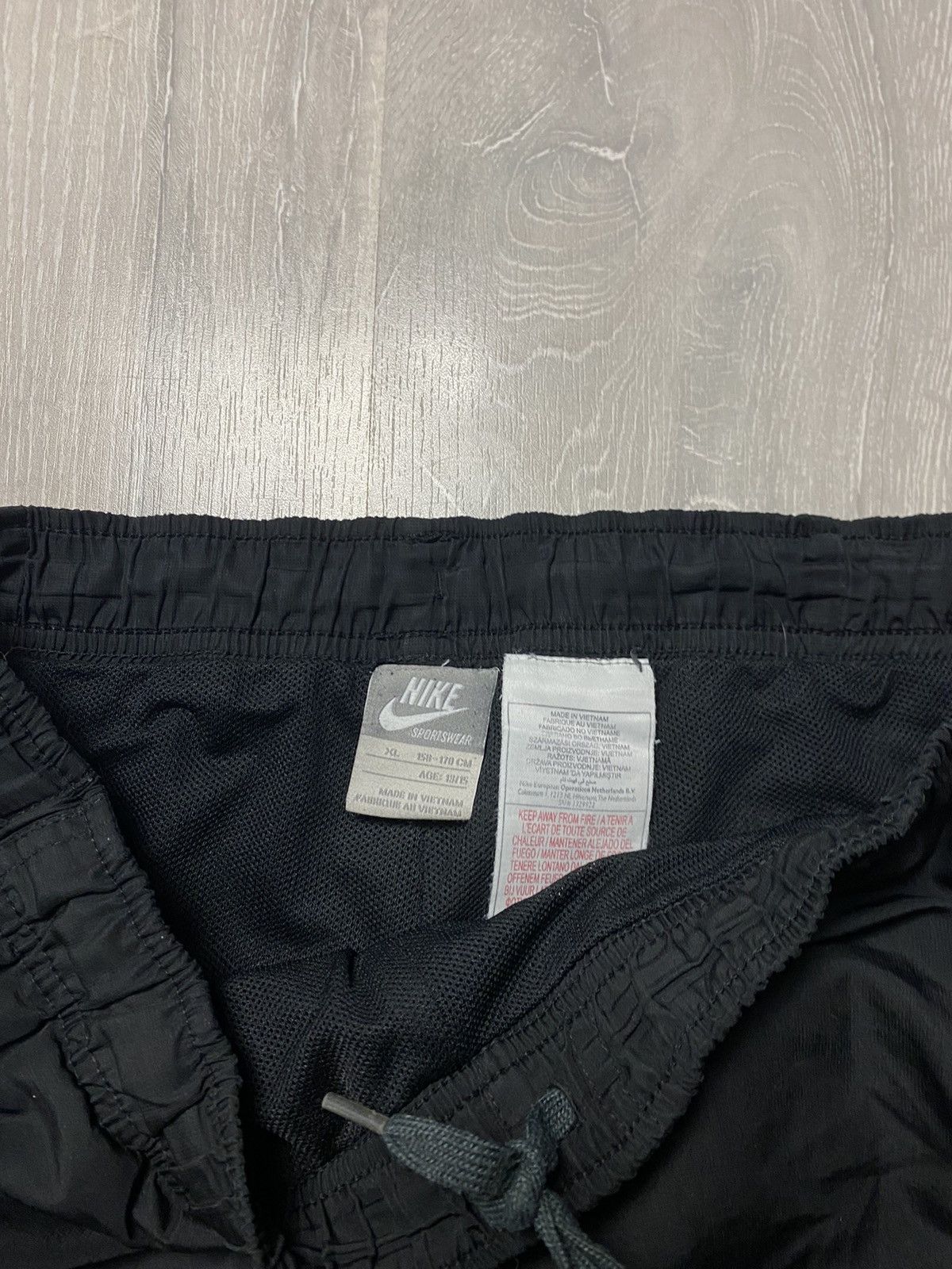 Nike × Vintage Nike Premier vintage black track pants small swoosh 2000s Size US 30 / EU 46 - 6 Thumbnail