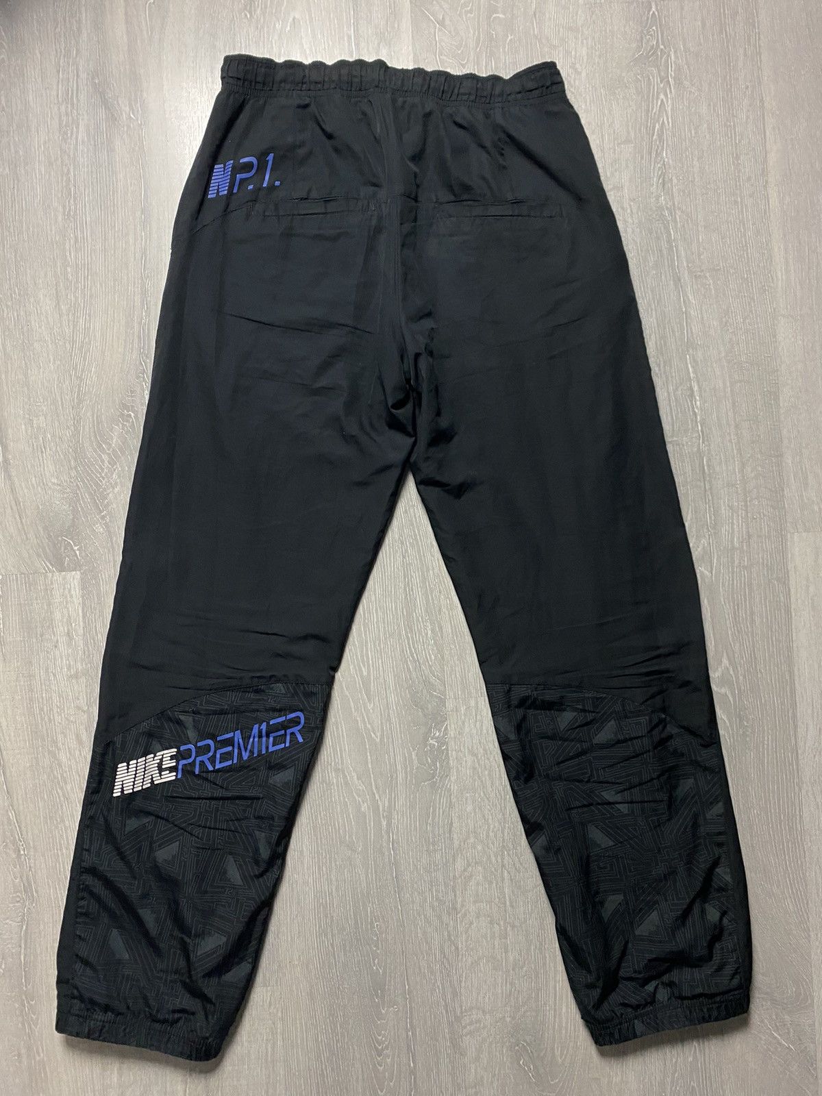 Nike × Vintage Nike Premier vintage black track pants small swoosh 2000s Size US 30 / EU 46 - 7 Thumbnail