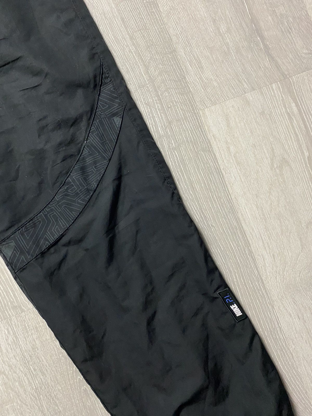 Nike × Vintage Nike Premier vintage black track pants small swoosh 2000s Size US 30 / EU 46 - 4 Thumbnail