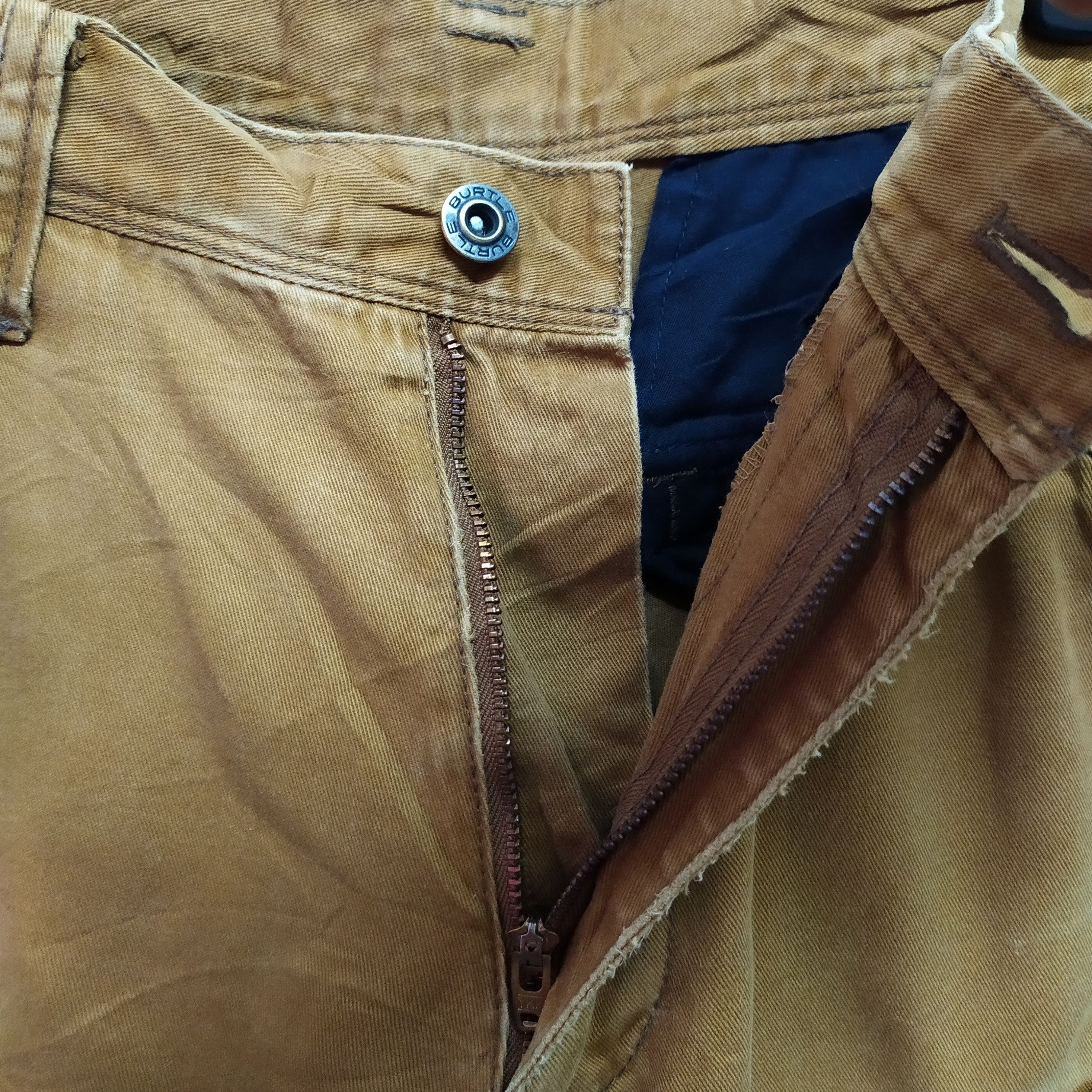 Japanese Brand × Vintage VINTAGE JAPANESE FADED BROWN CARGO PANTS Size US 30 / EU 46 - 9 Thumbnail