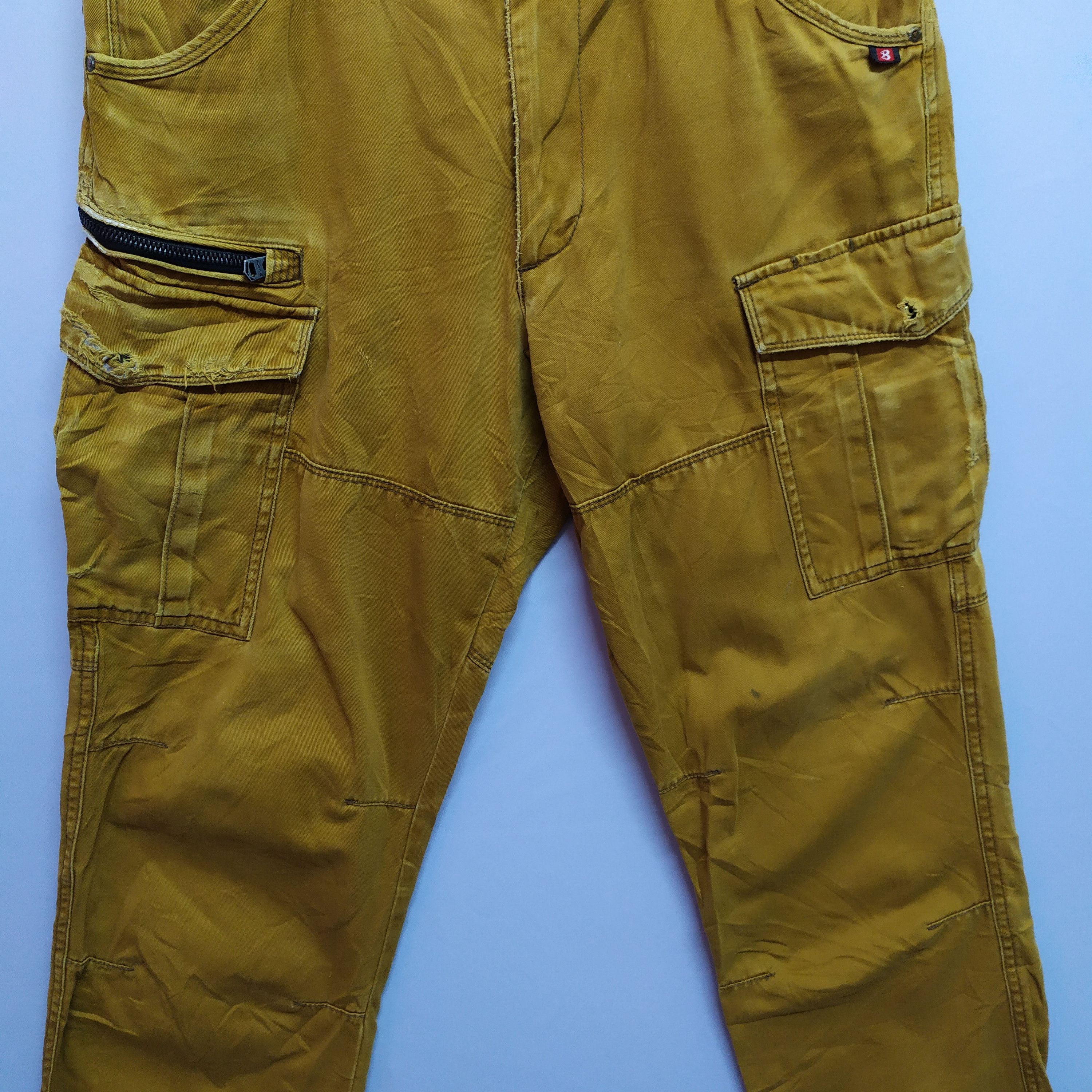 Japanese Brand × Vintage VINTAGE JAPANESE FADED BROWN CARGO PANTS Size US 30 / EU 46 - 7 Thumbnail