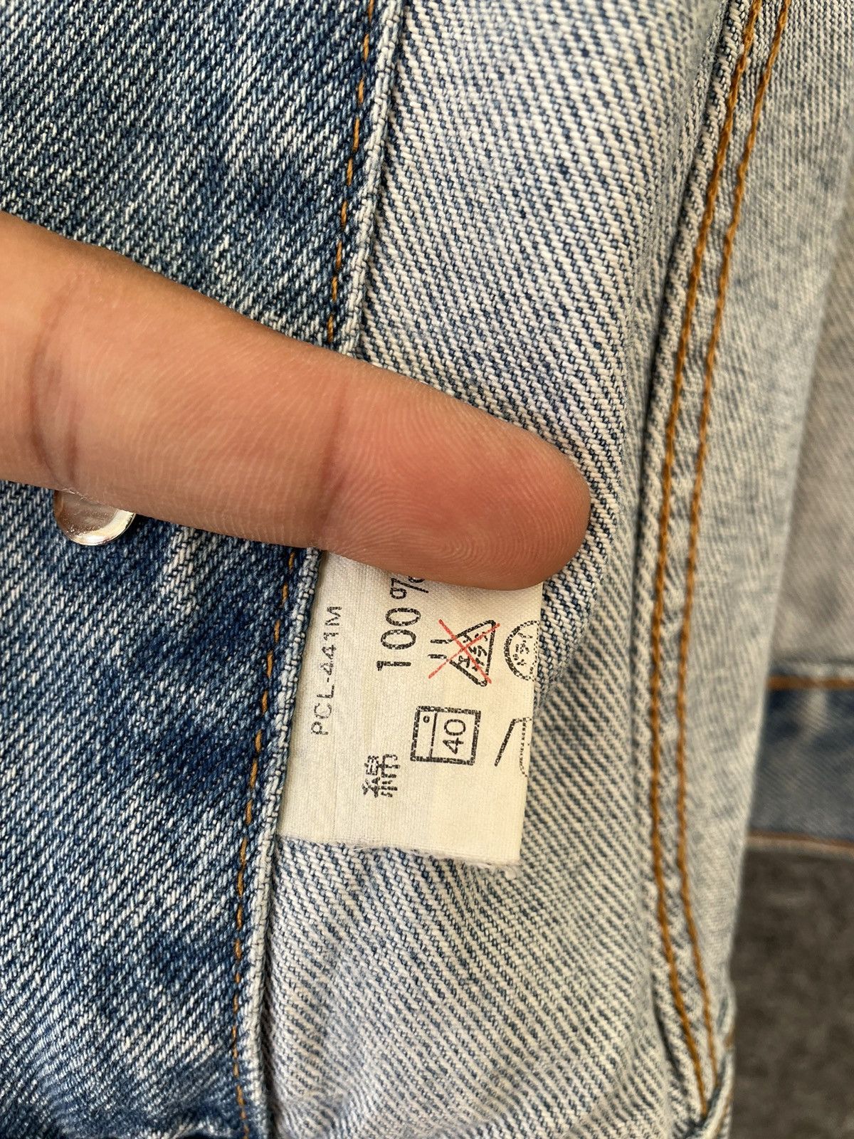 Levi's Vintage Clothing VINTAGE LEVIS DENIM WORKER JACKET Size US M / EU 48-50 / 2 - 8 Thumbnail