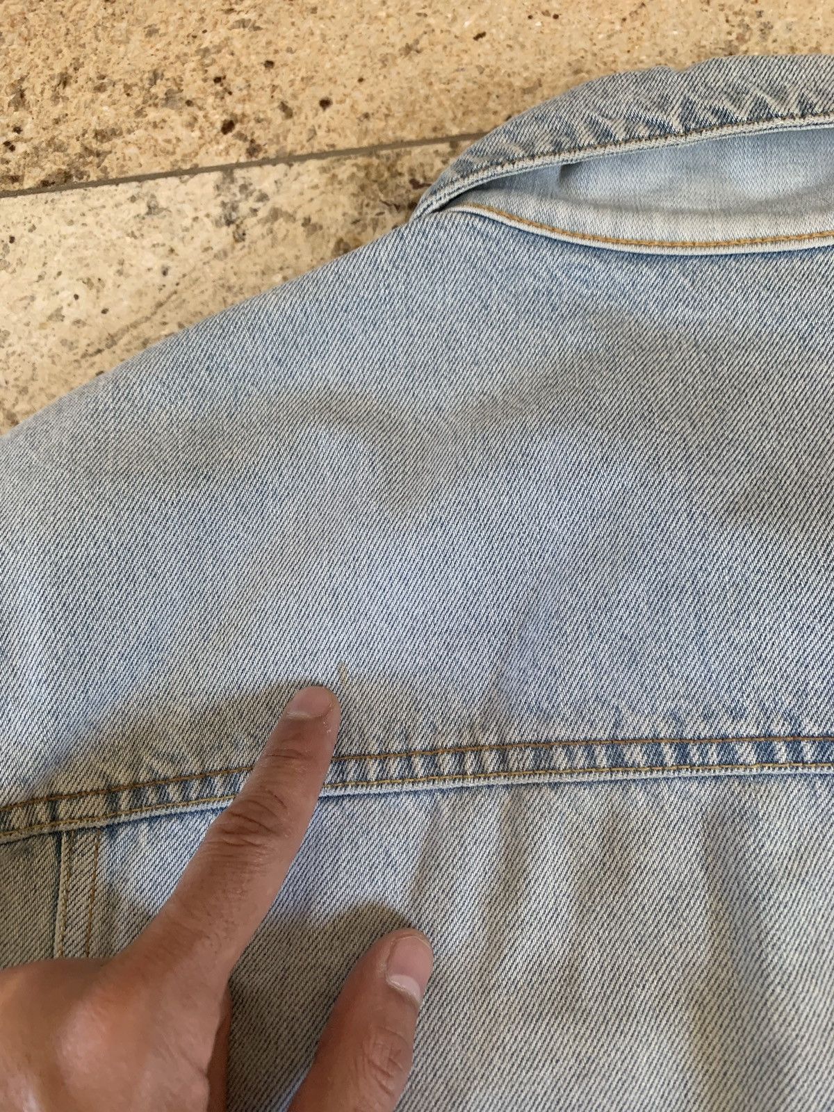 Acne Studios Tent Denim Jacket in Light Blue Size US M / EU 48-50 / 2 - 13 Thumbnail