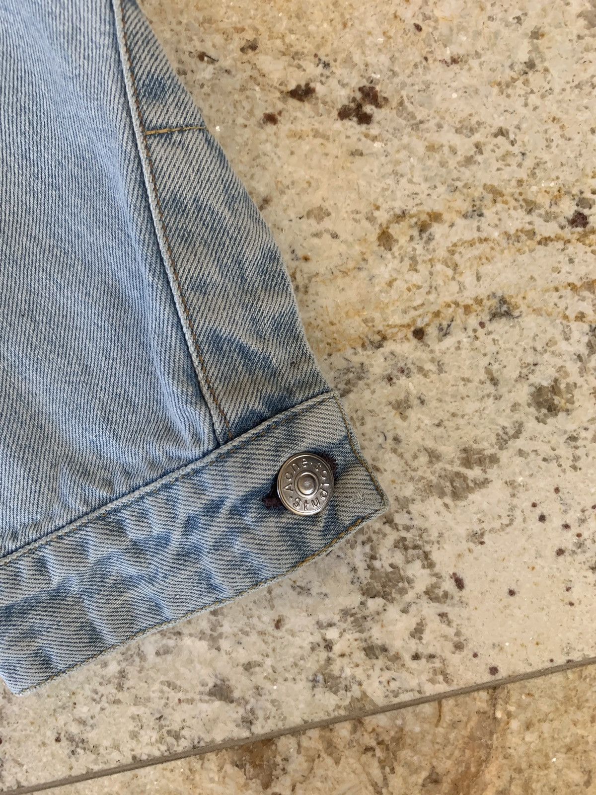 Acne Studios Tent Denim Jacket in Light Blue Size US M / EU 48-50 / 2 - 4 Thumbnail