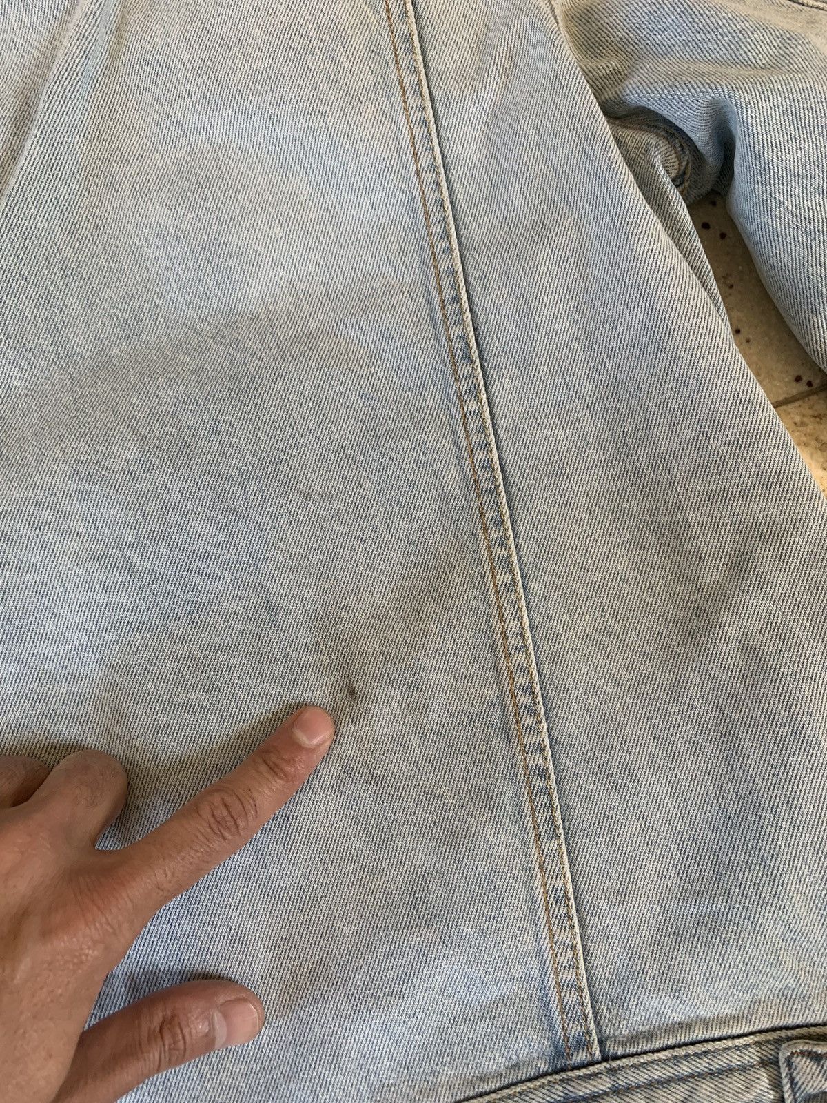 Acne Studios Tent Denim Jacket in Light Blue Size US M / EU 48-50 / 2 - 12 Thumbnail