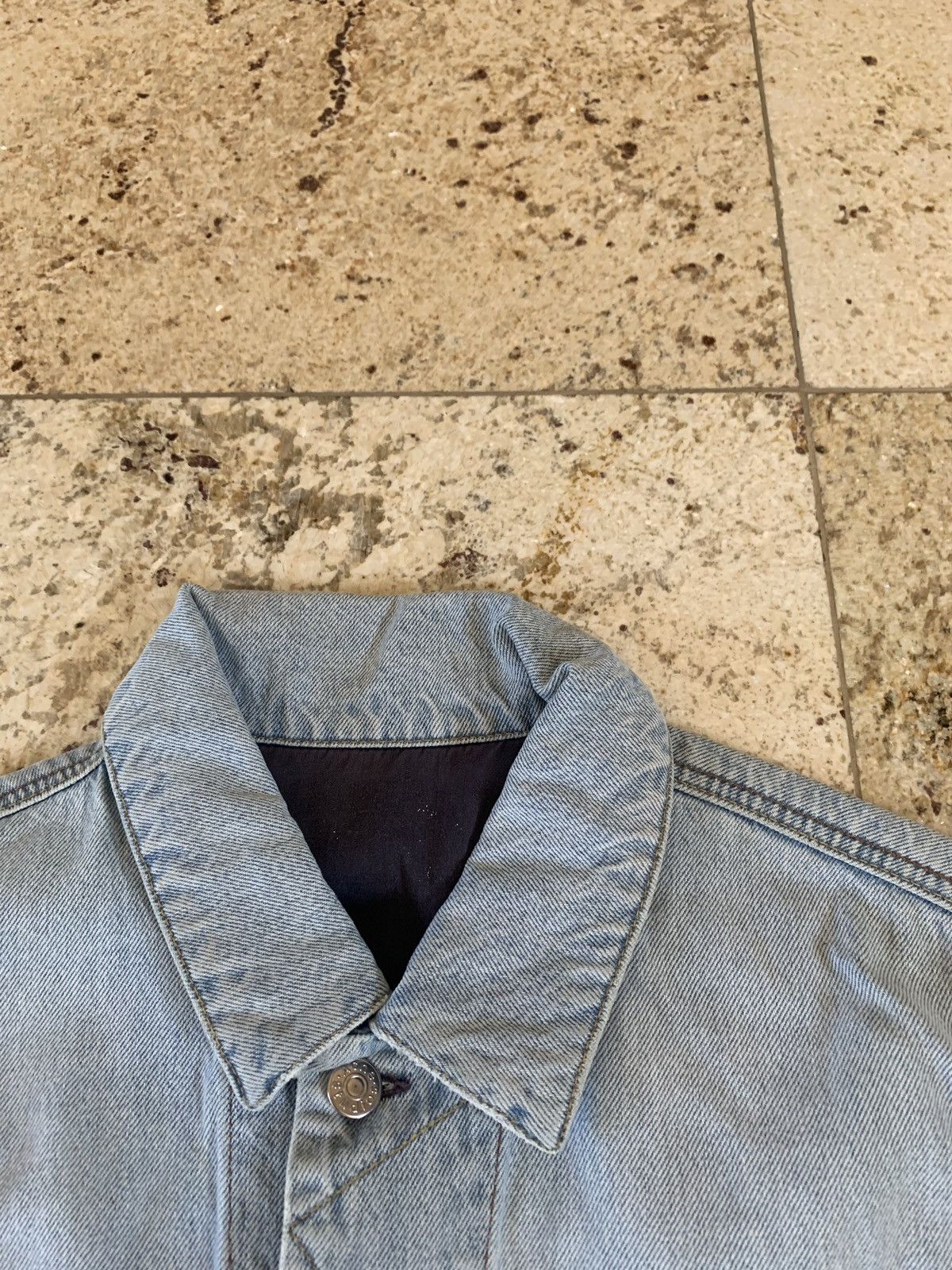 Acne Studios Tent Denim Jacket in Light Blue Size US M / EU 48-50 / 2 - 9 Thumbnail