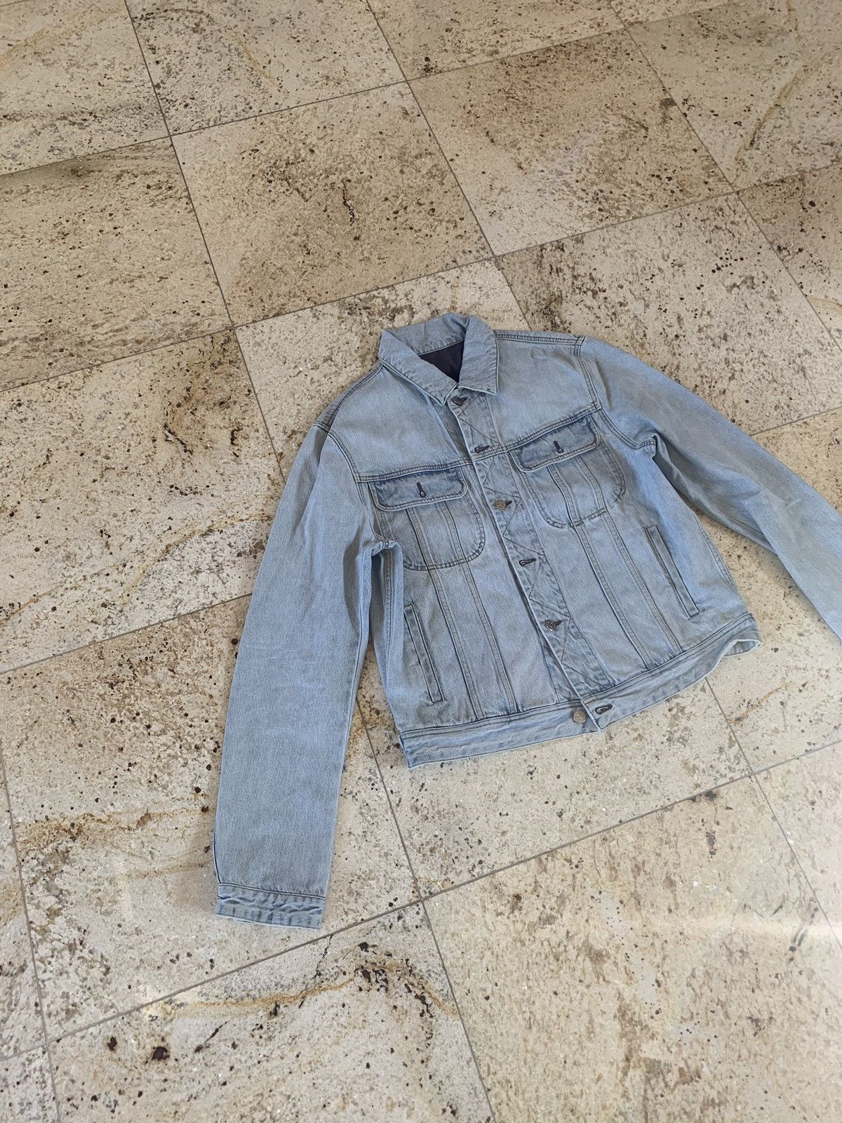 Acne Studios Tent Denim Jacket in Light Blue Size US M / EU 48-50 / 2 - 3 Thumbnail